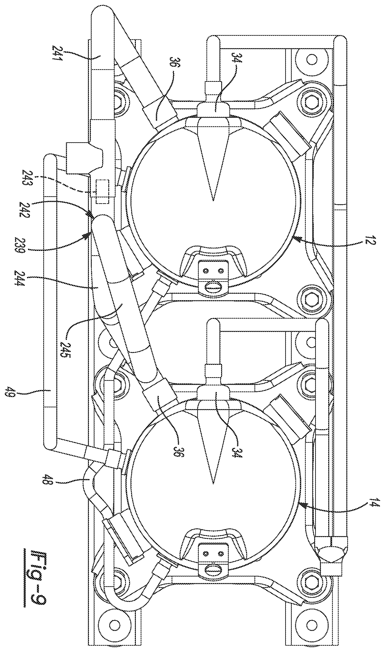 Patent US12422173 Figure 7 – Multiple-compressor system with oil balance control