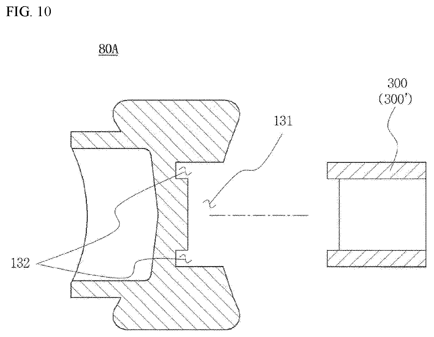 Patent US12422174 Figure 10 – Connector and vehicle heat exchanger comprising same