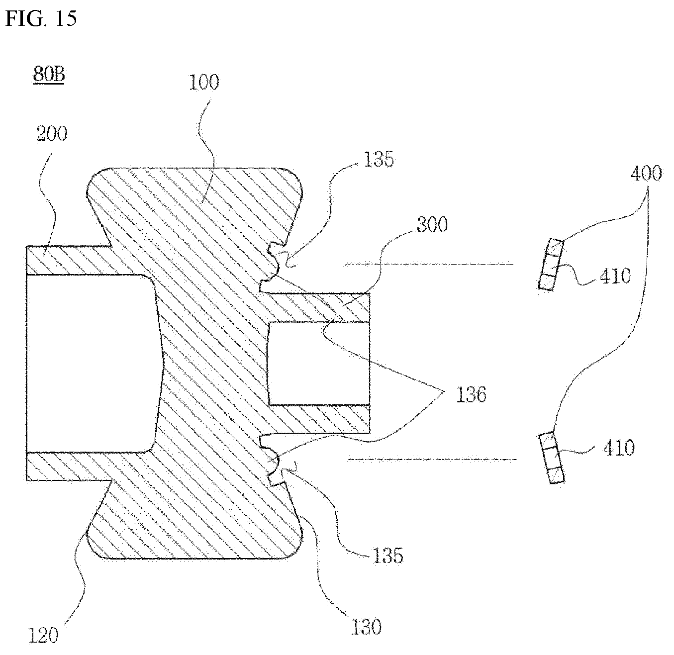 Patent US12422174 Figure 15 – Connector and vehicle heat exchanger comprising same