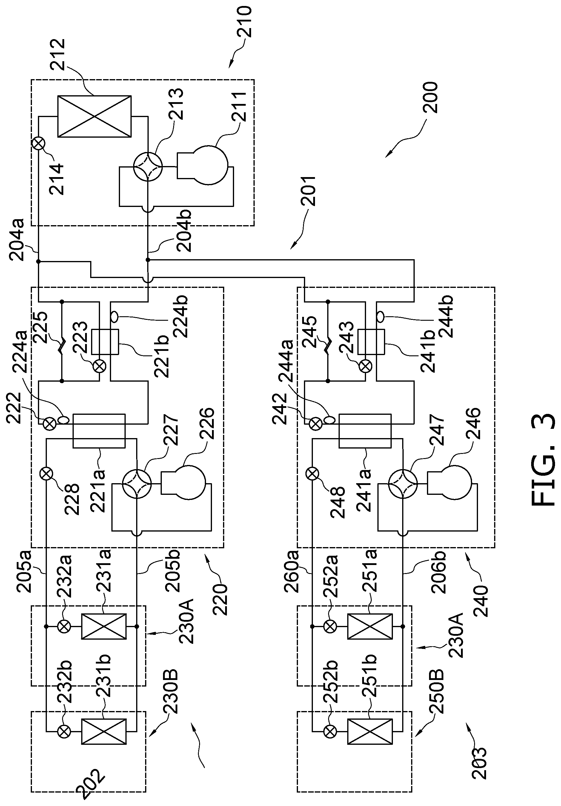 Patent US12422175 Figure 3 – Refrigerant cycle system