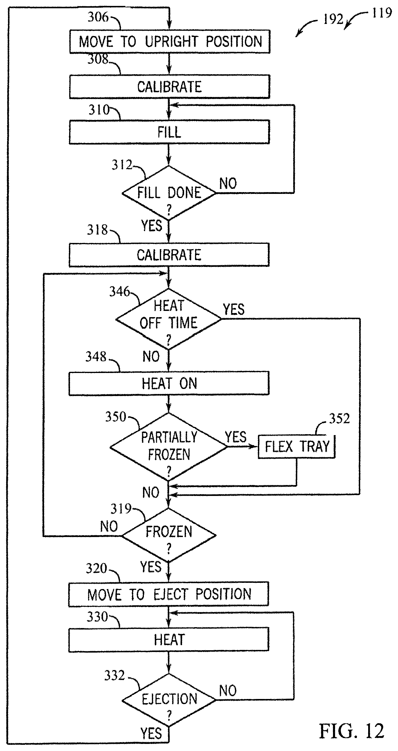 Patent US12422178 Figure 9 – Hybrid ice maker