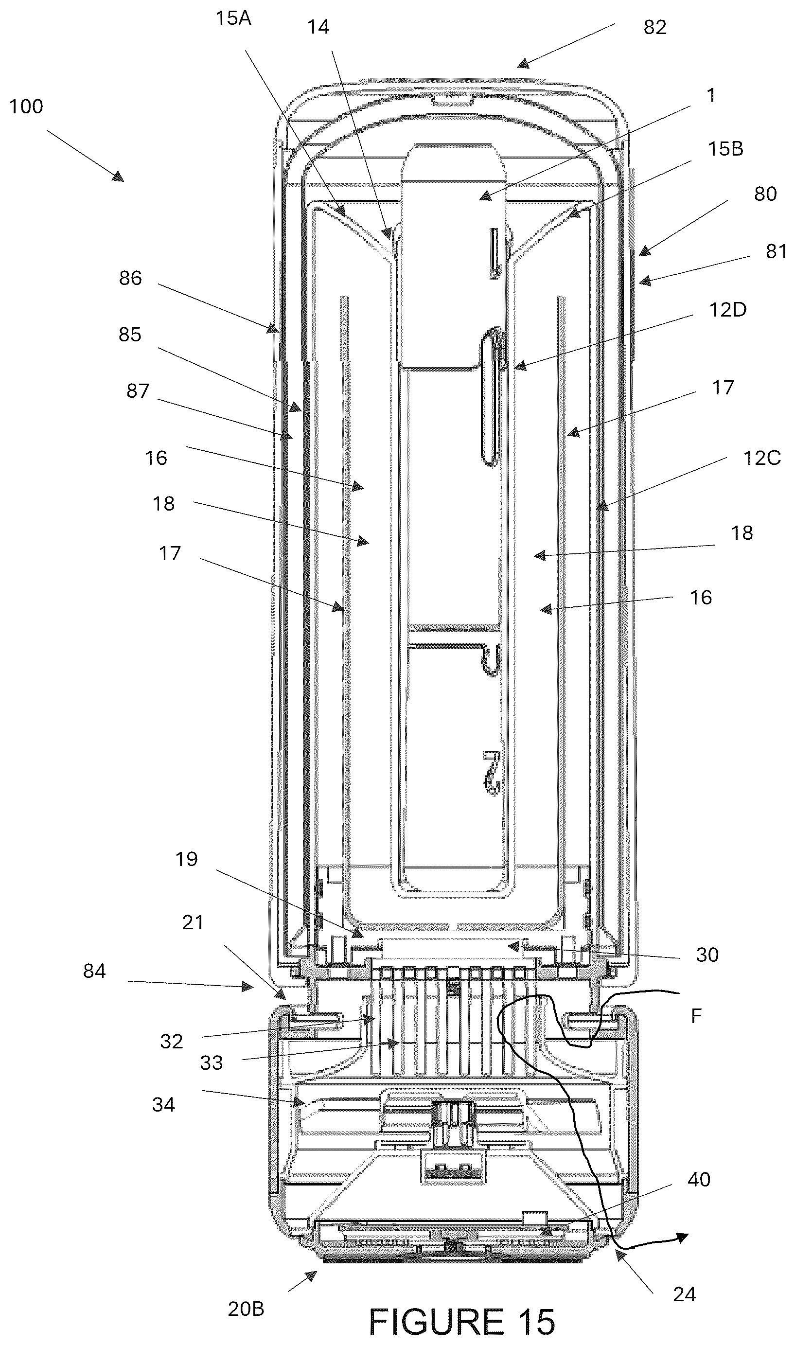 Patent US12422179 Figure 13 – Portable container