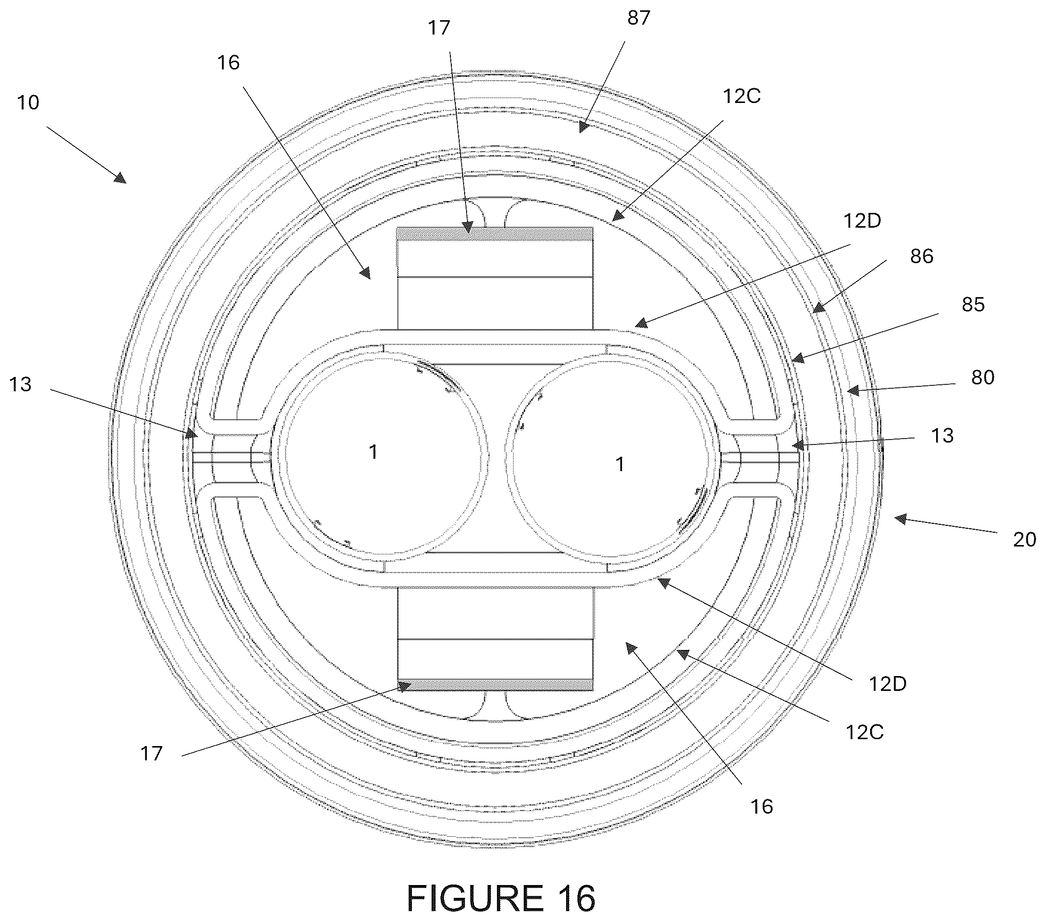 Patent US12422179 Figure 14 – Portable container