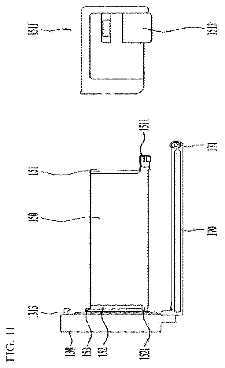 Patent US12422180 Figure 11 – Refrigerator with a thermoelectrically powered rapid freeze comparment