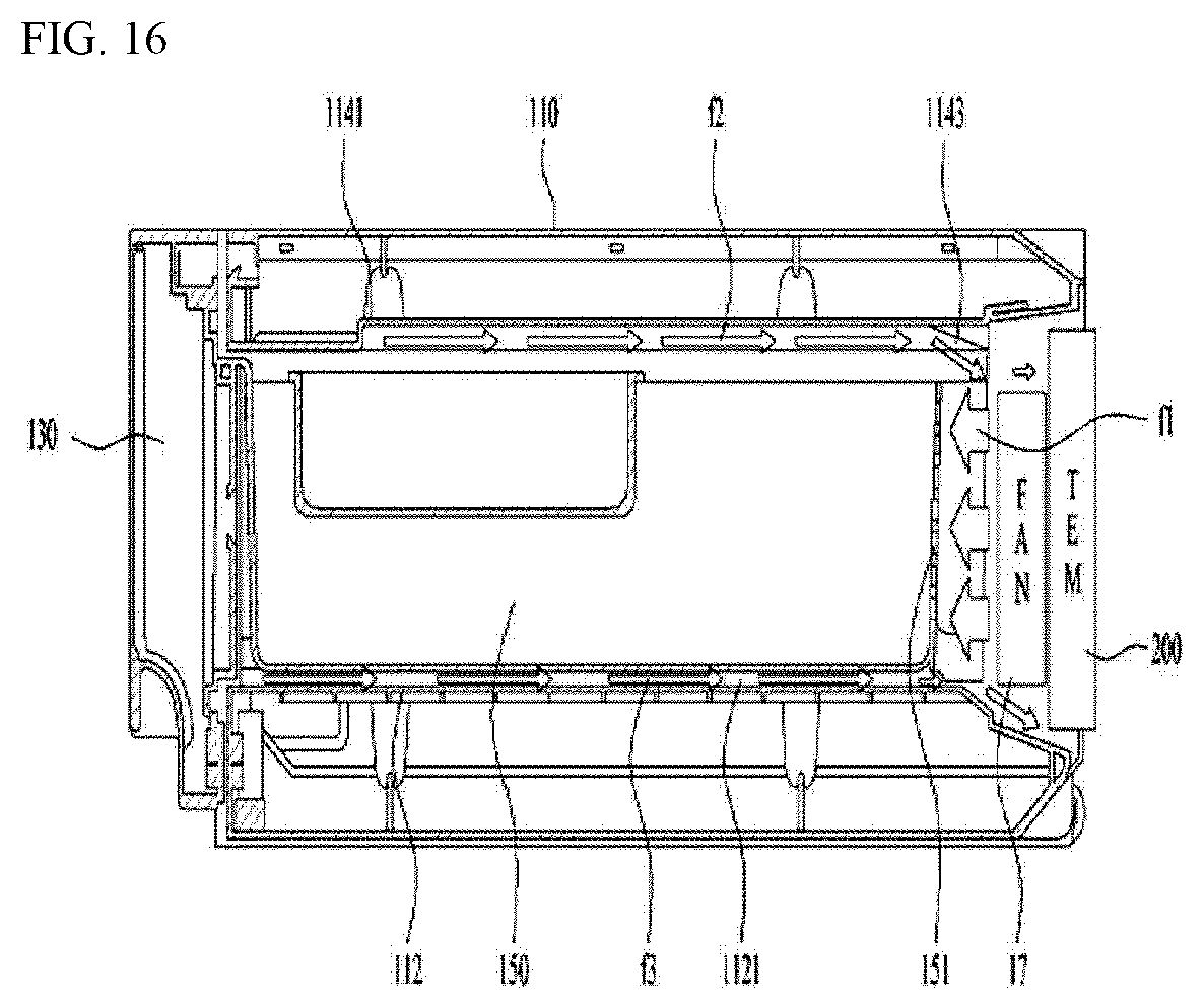 Patent US12422180 Figure 16 – Refrigerator with a thermoelectrically powered rapid freeze comparment