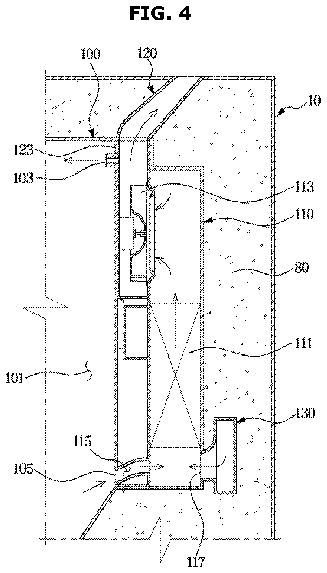 Patent US12422181 Figure 4 – Module refrigerator