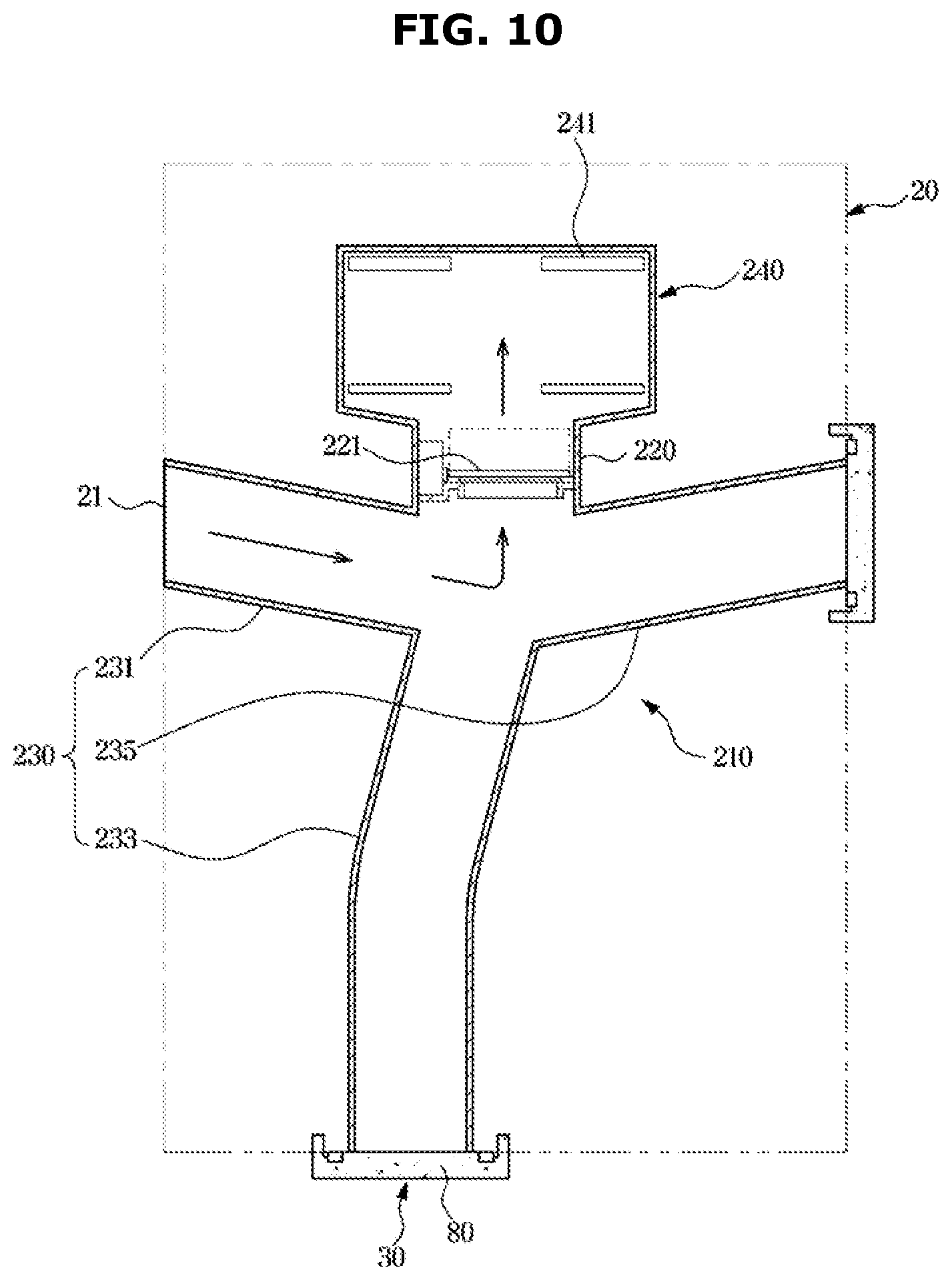 Patent US12422181 Figure 10 – Module refrigerator