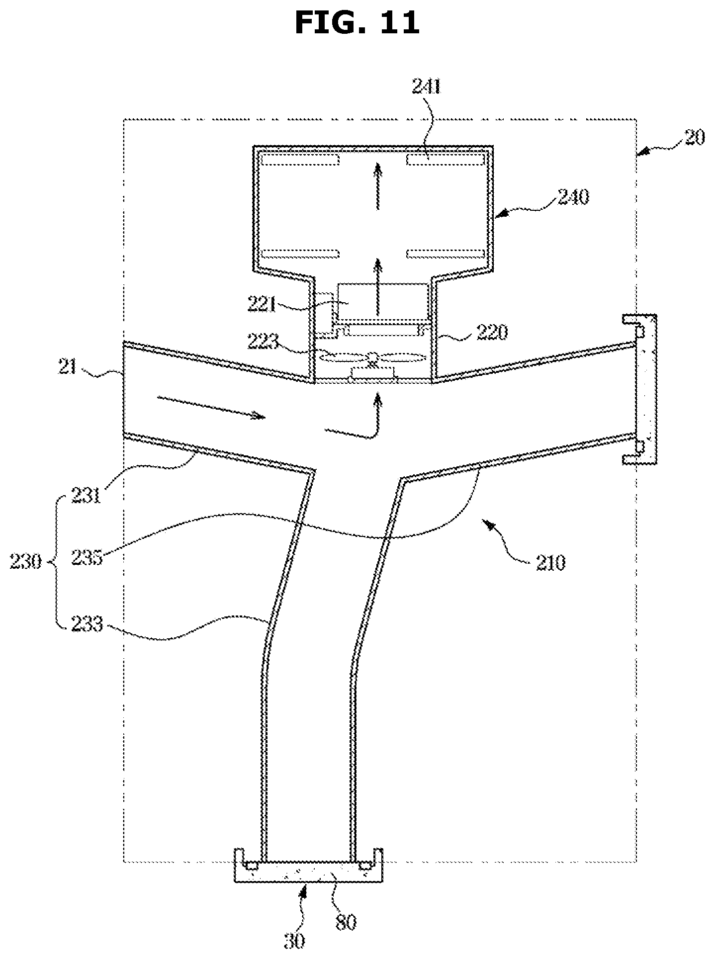 Patent US12422181 Figure 11 – Module refrigerator