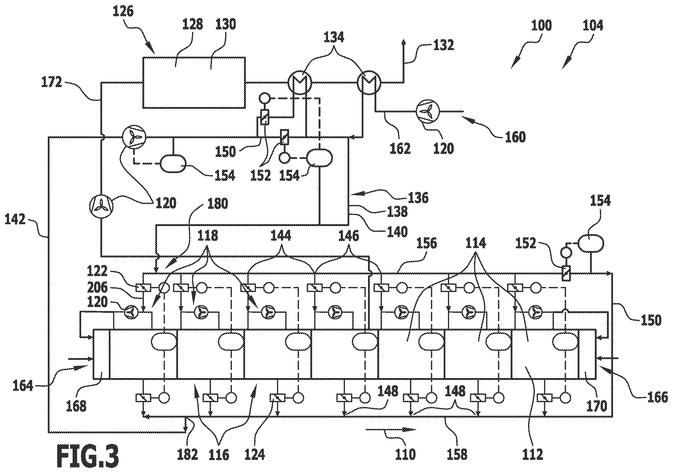 Patent US12422188 Figure 3 – Treatment installation and method for treating workpieces