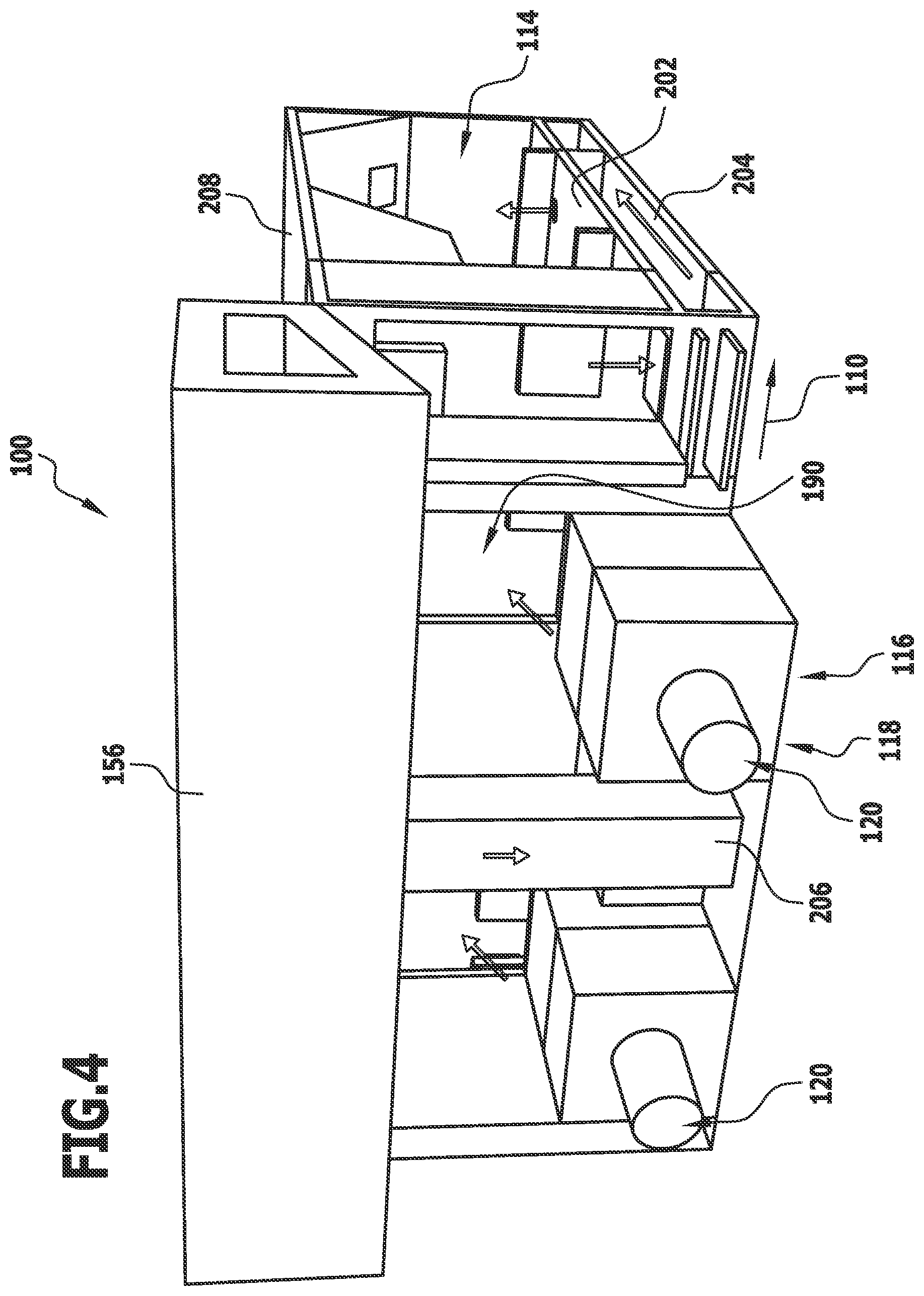 Patent US12422188 Figure 4 – Treatment installation and method for treating workpieces
