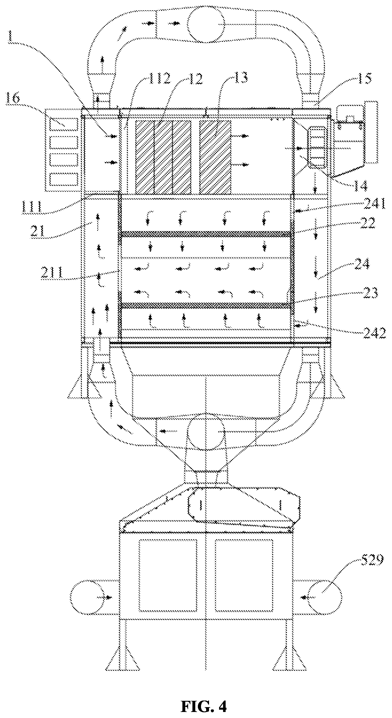 Patent US12422189 Figure 4 – Material drying and cooling integrated machine
