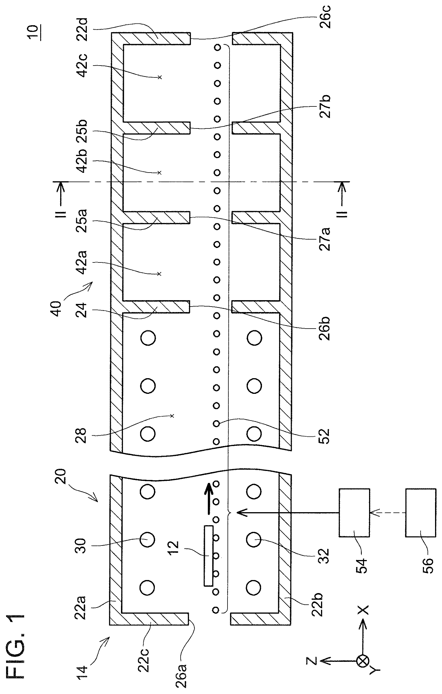 Patent US12422192 Figure 1 – Heat treatment furnace