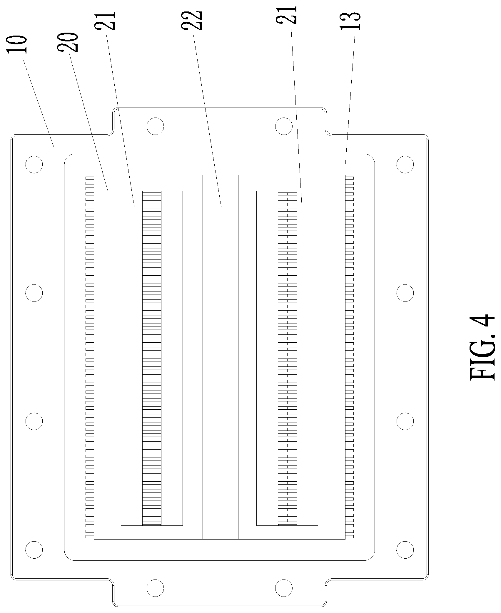 Patent US12422199 Figure 4 – Multi-channel liquid cooling radiator