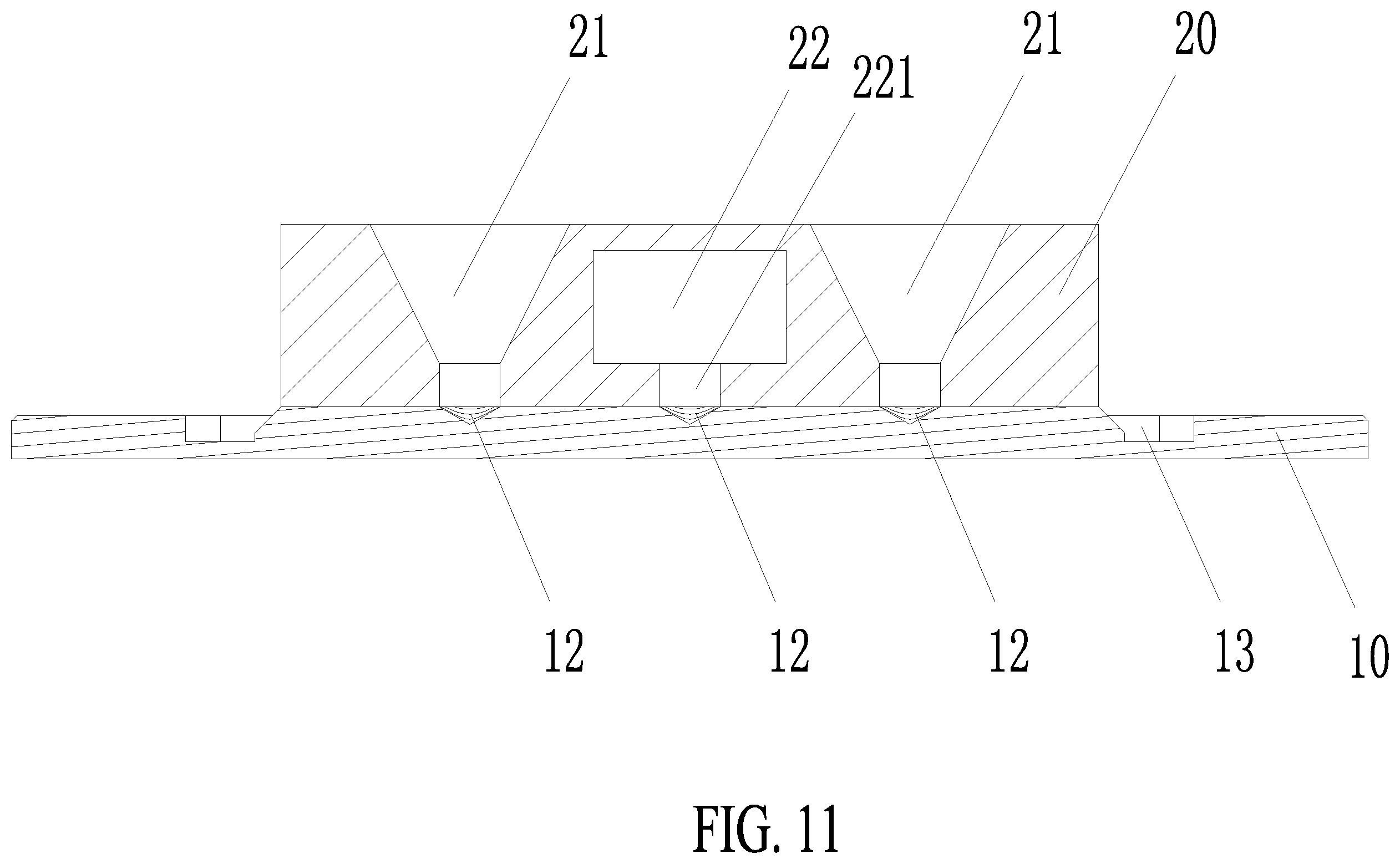 Patent US12422199 Figure 11 – Multi-channel liquid cooling radiator