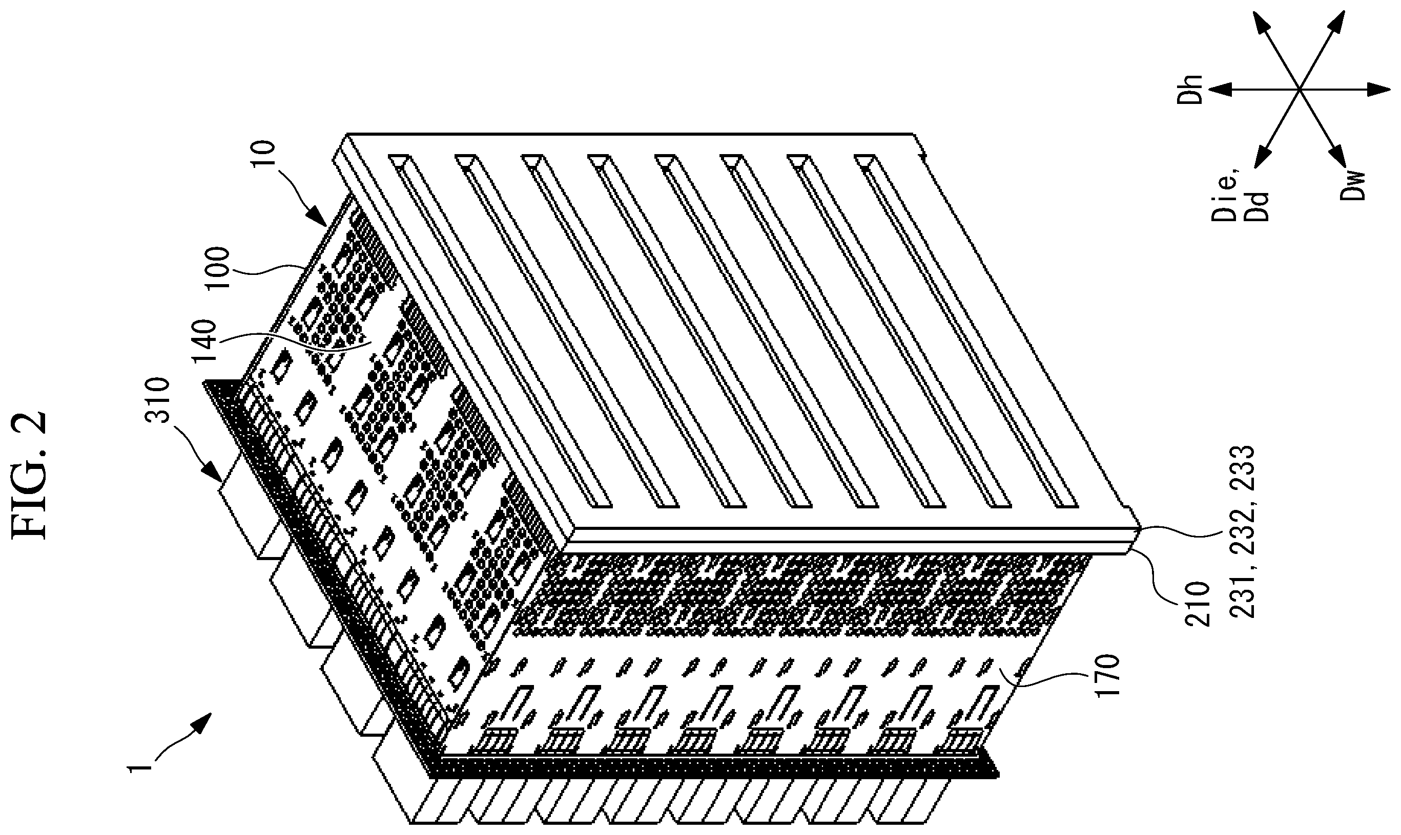 Patent US12422200 Figure 2 – Cage assembly and receptacle assembly