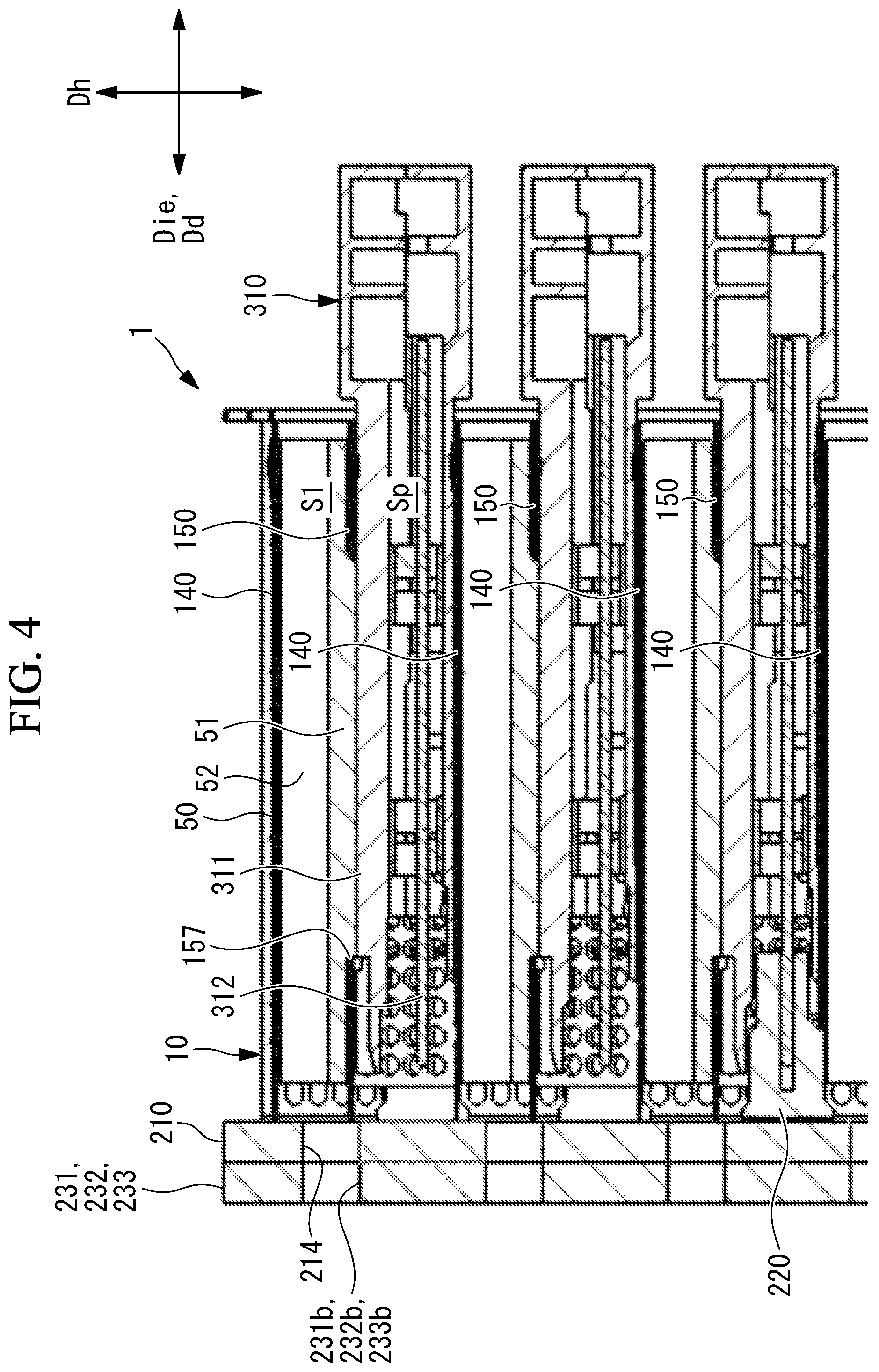Patent US12422200 Figure 4 – Cage assembly and receptacle assembly