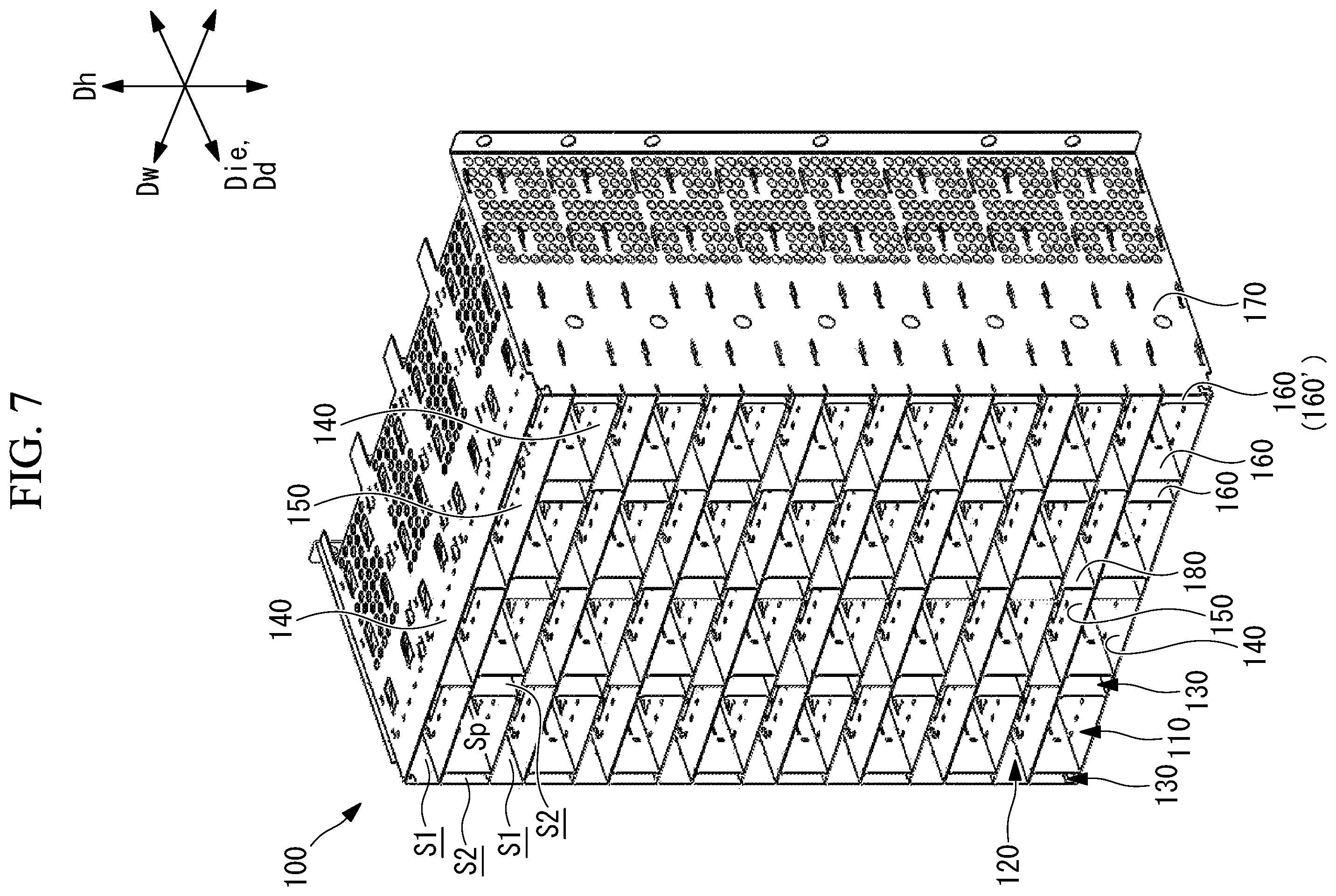 Patent US12422200 Figure 7 – Cage assembly and receptacle assembly