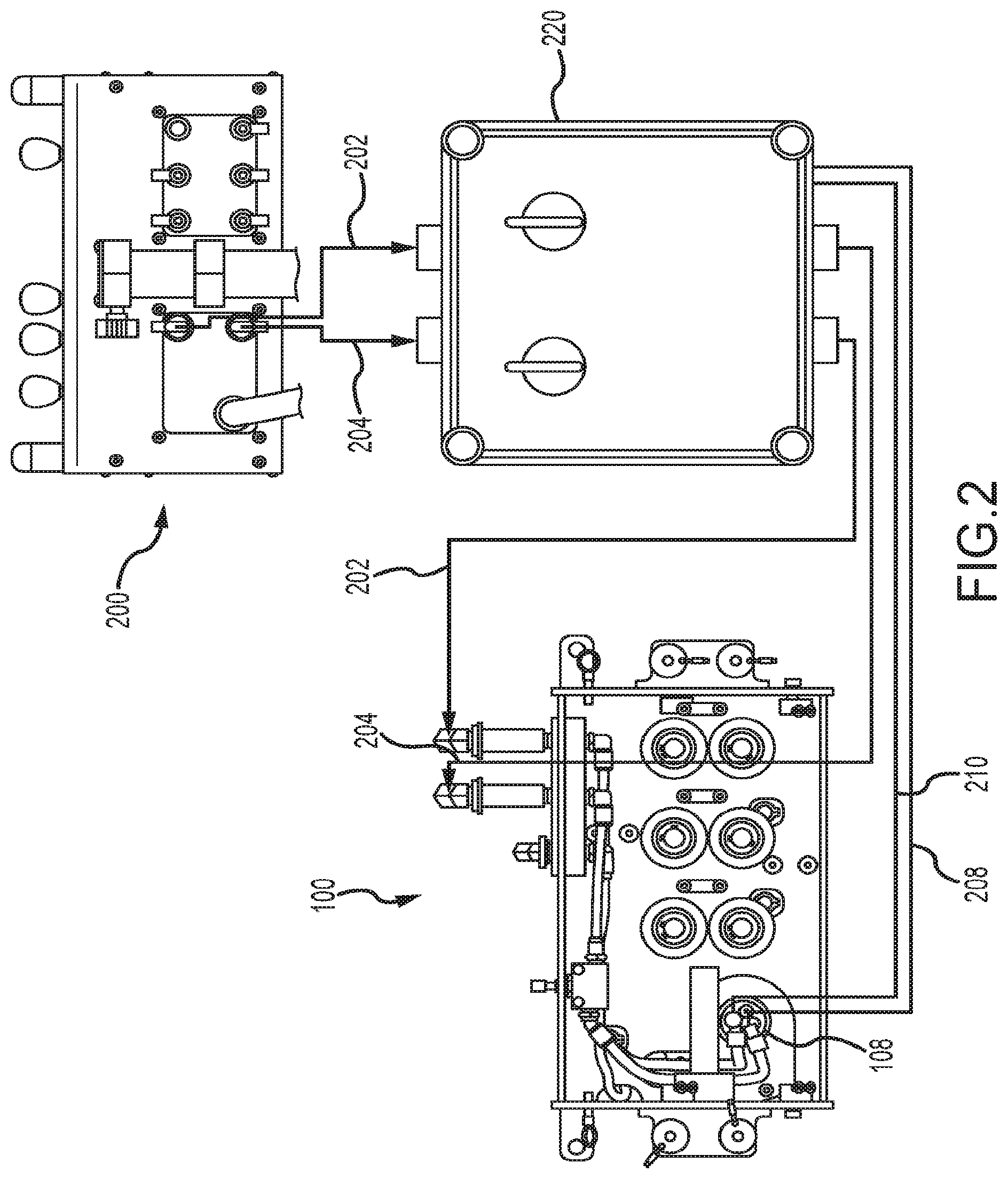 Patent US12422203 Figure 2 – Flexible lance drive apparatus with autostroke function