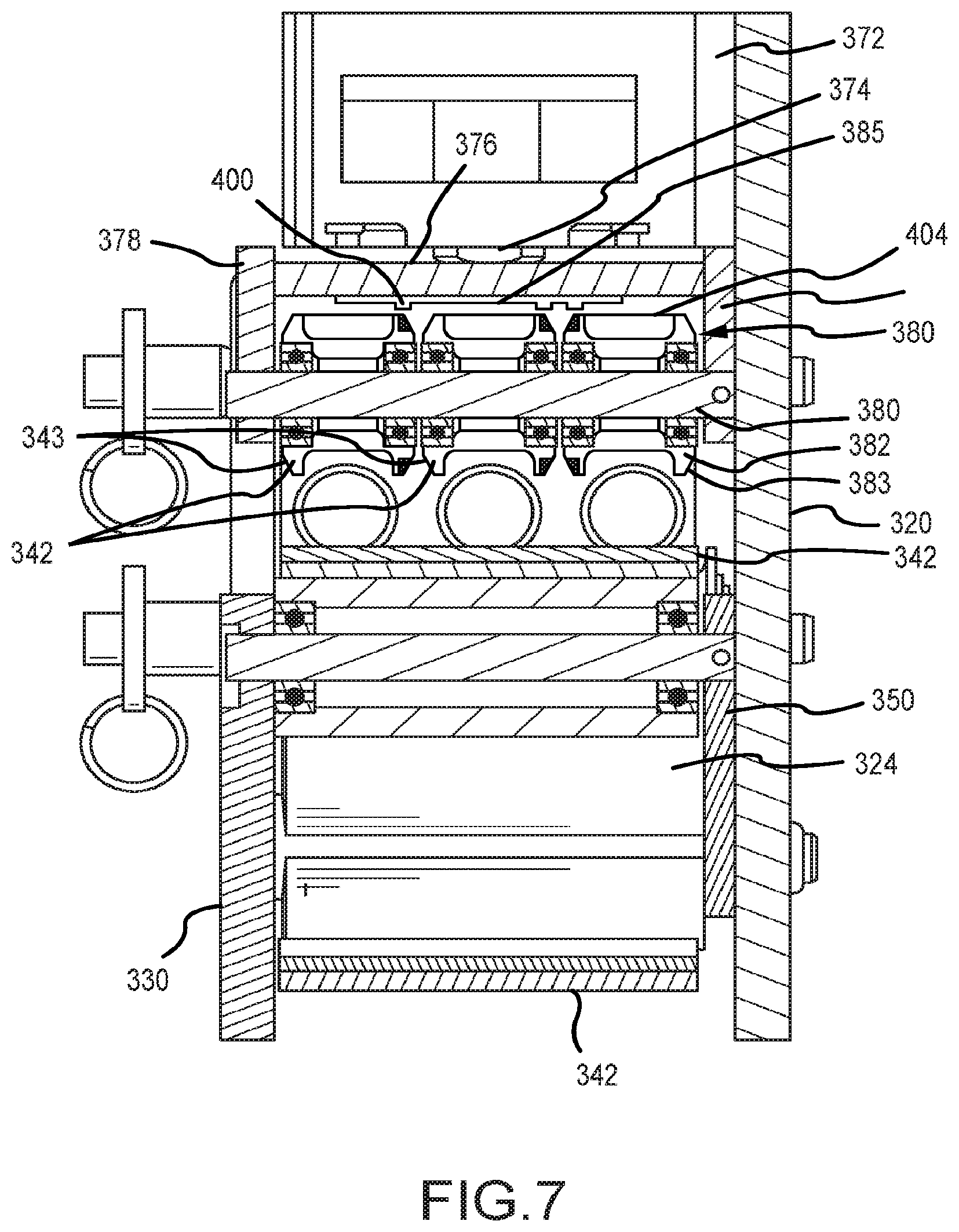 Patent US12422203 Figure 7 – Flexible lance drive apparatus with autostroke function