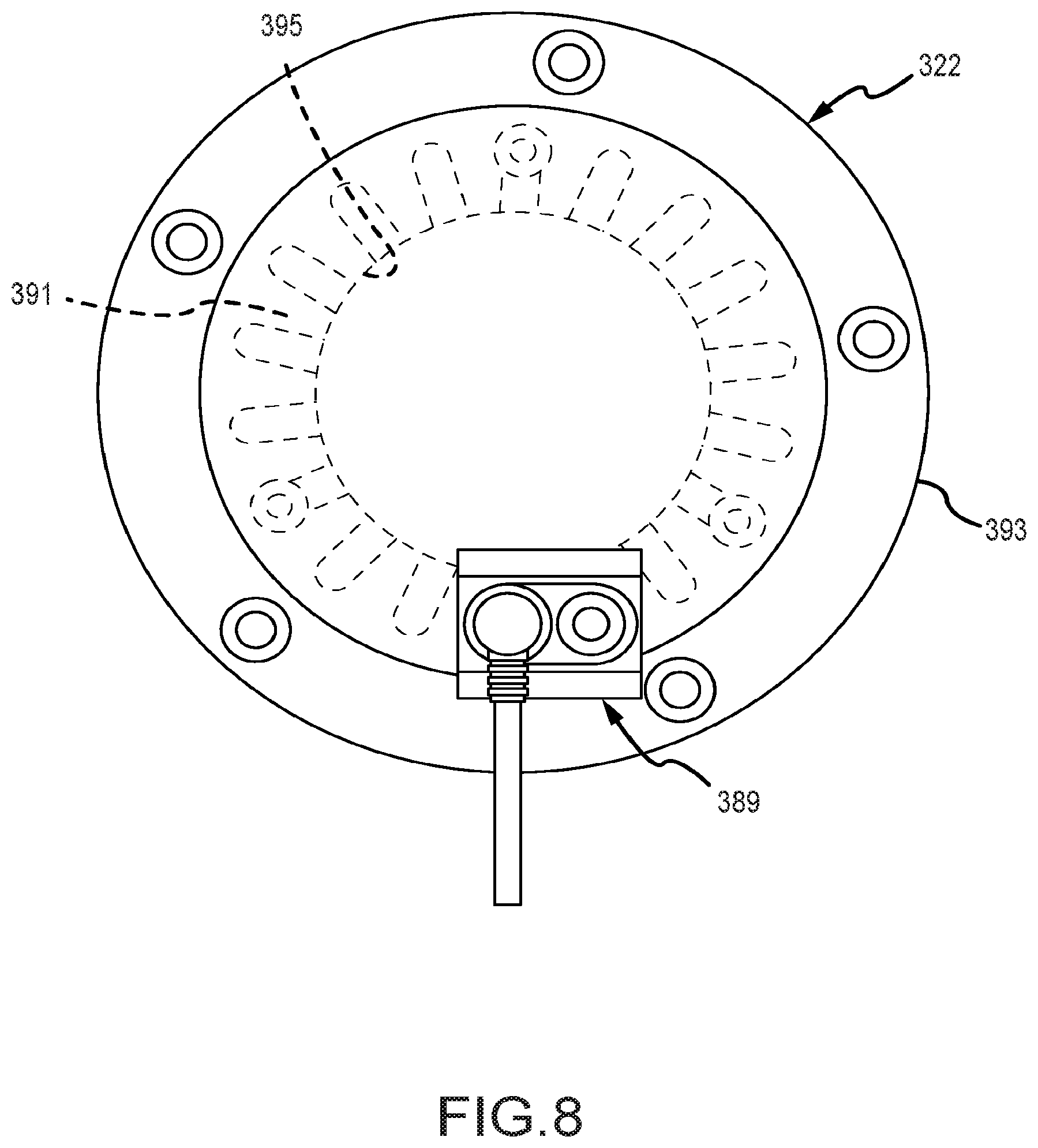 Patent US12422203 Figure 8 – Flexible lance drive apparatus with autostroke function