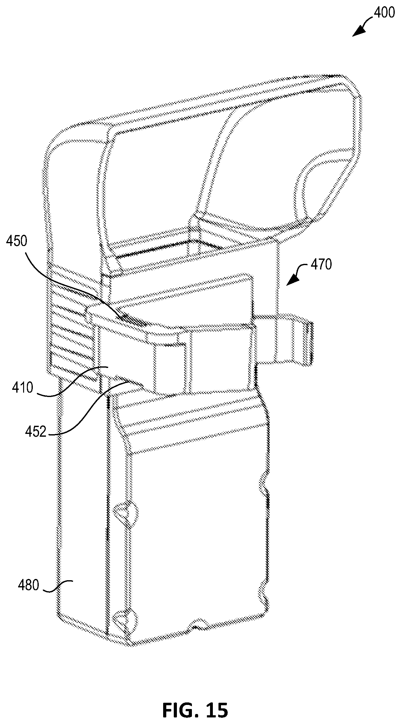 Patent US12422204 Figure 9 – Configurable firearm shell casing catching system