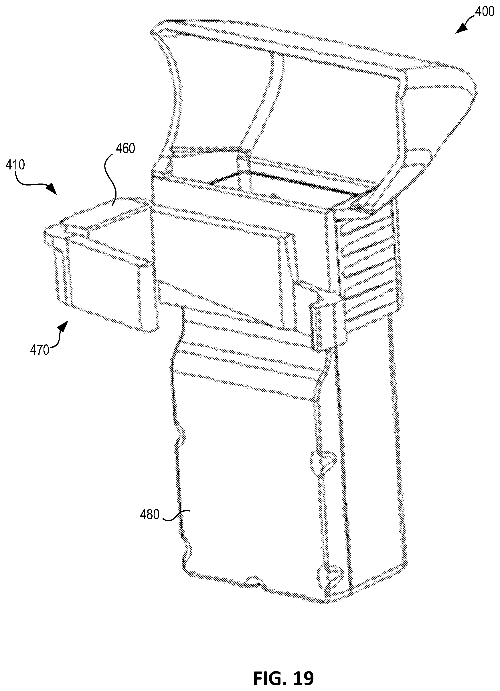 Patent US12422204 Figure 13 – Configurable firearm shell casing catching system