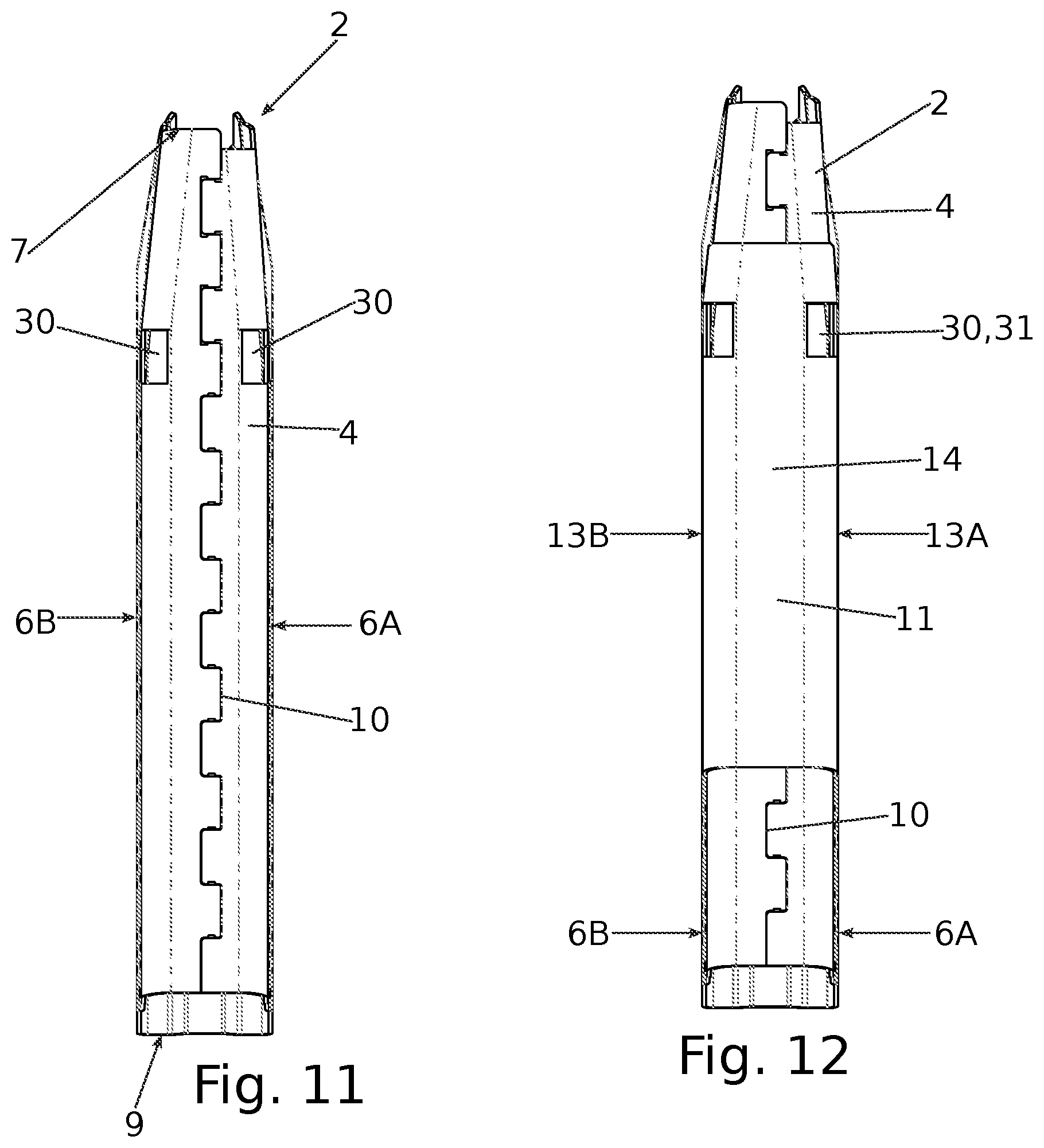 Patent US12422205 Figure 8 – Firearm magazine