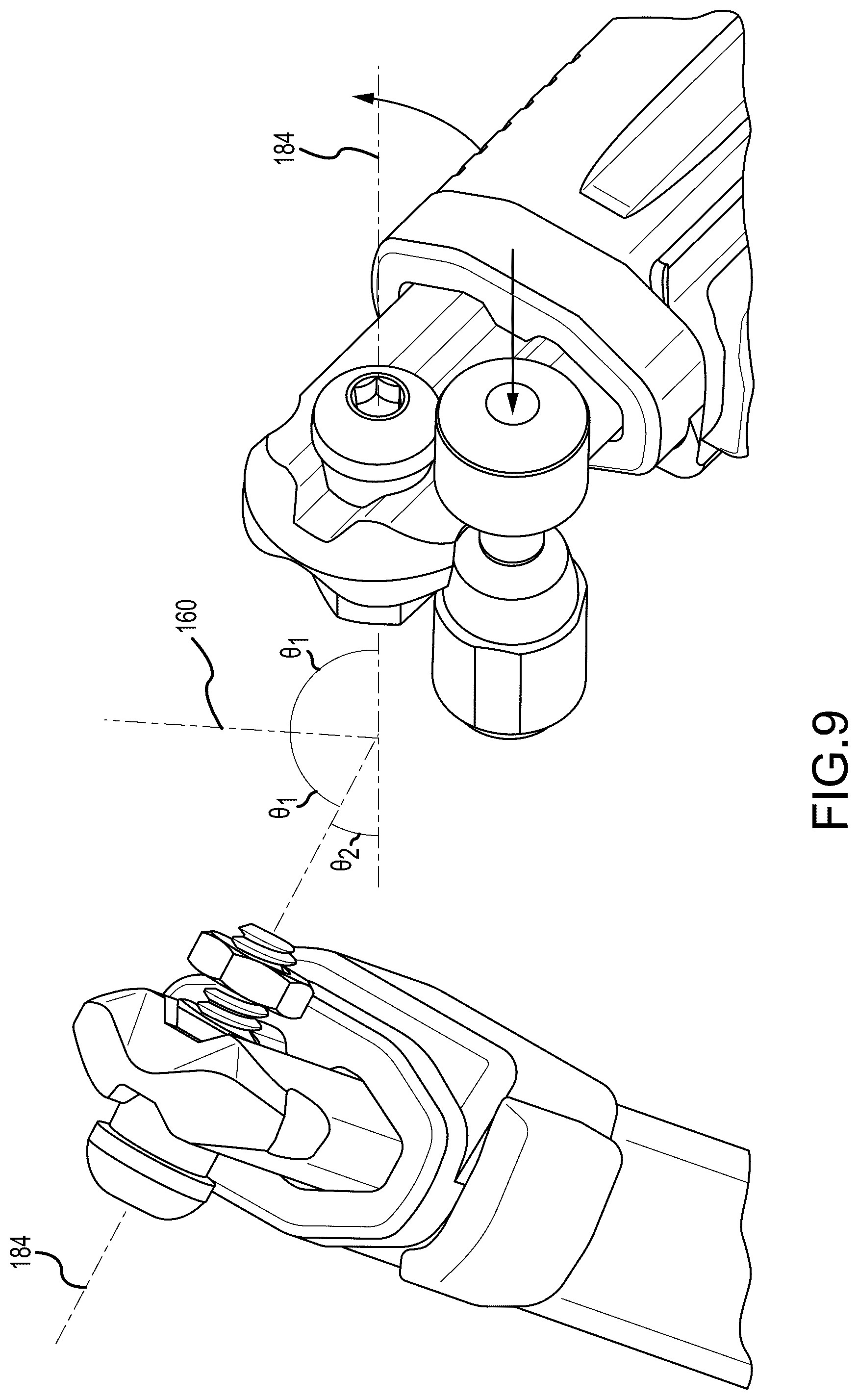Patent US12422209 Figure 9 – Firearm bipod