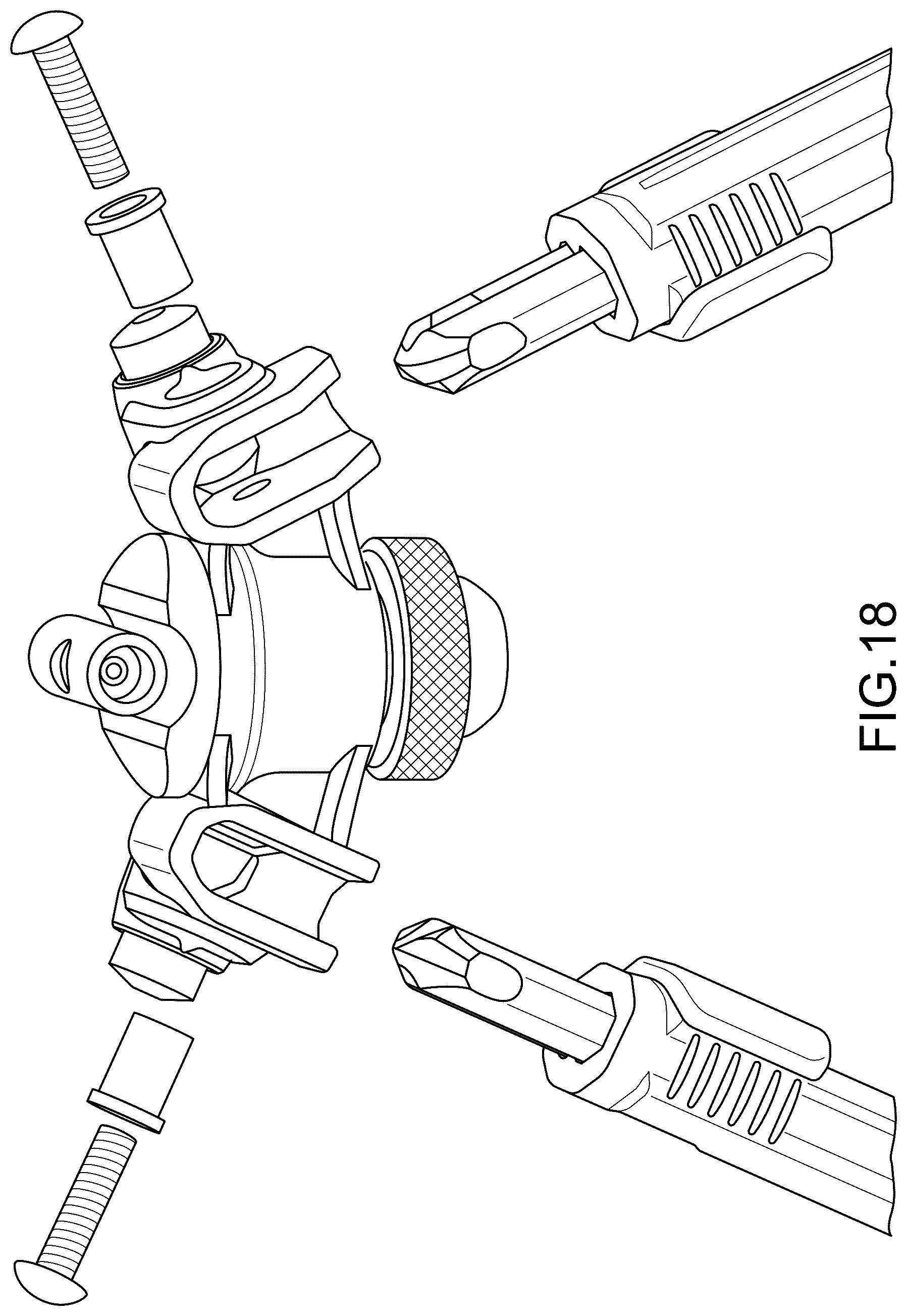 Patent US12422209 Figure 18 – Firearm bipod