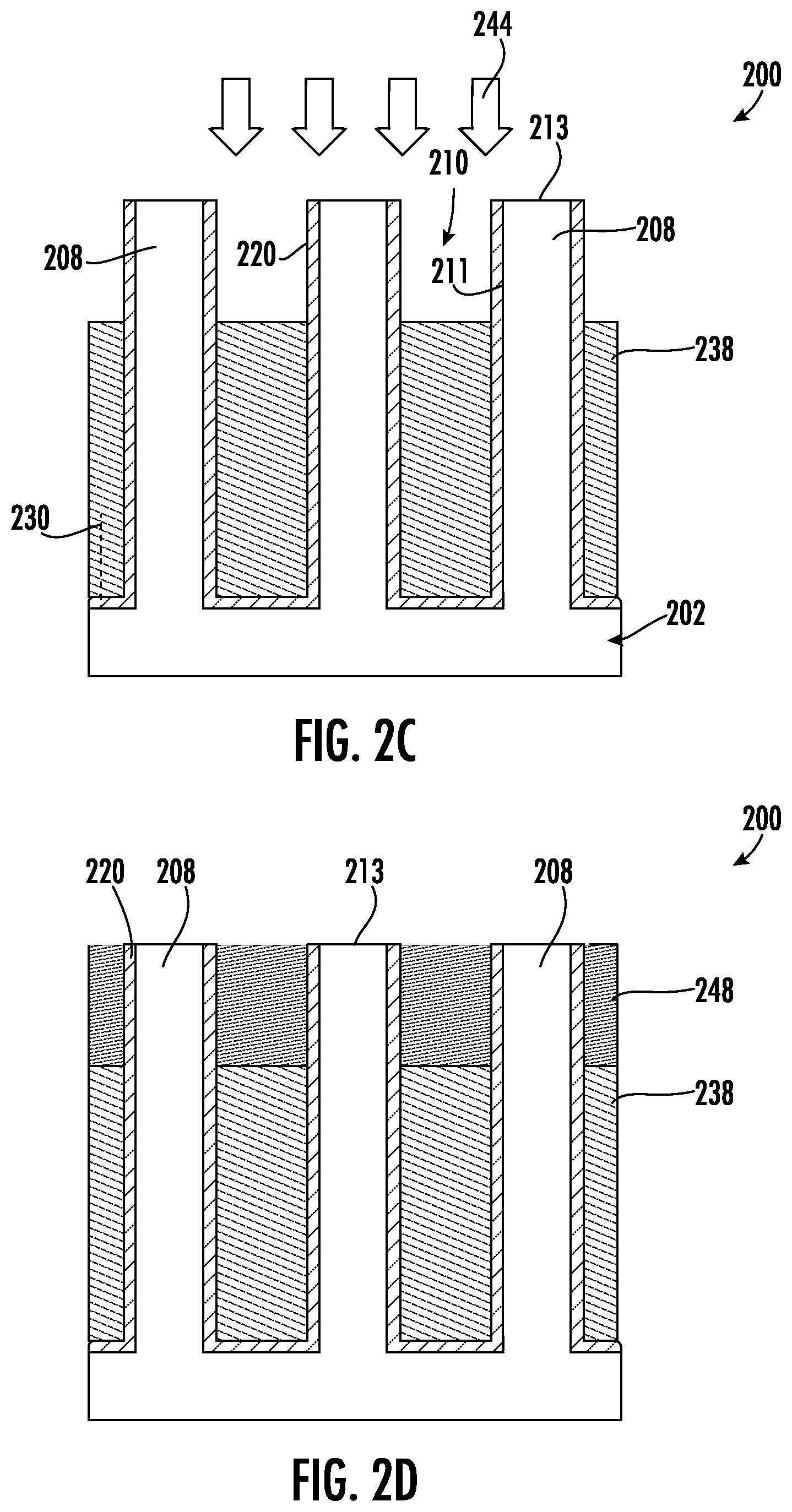 Patent US12422210 Figure 5 – Techniques and device structures based upon directional dielectric deposition and bottom-up fill