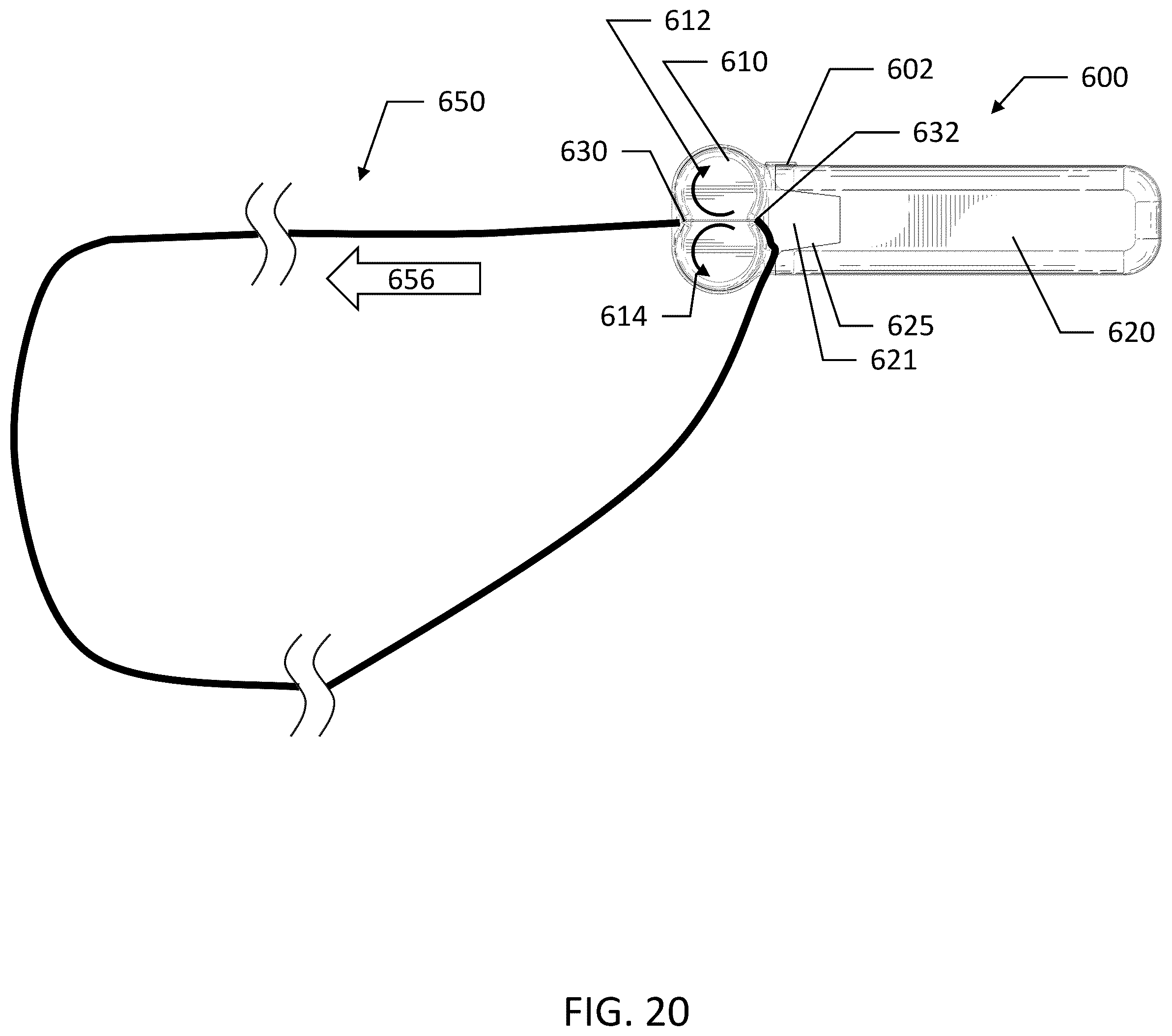 Patent US12422211 Figure 20 – String shooting device