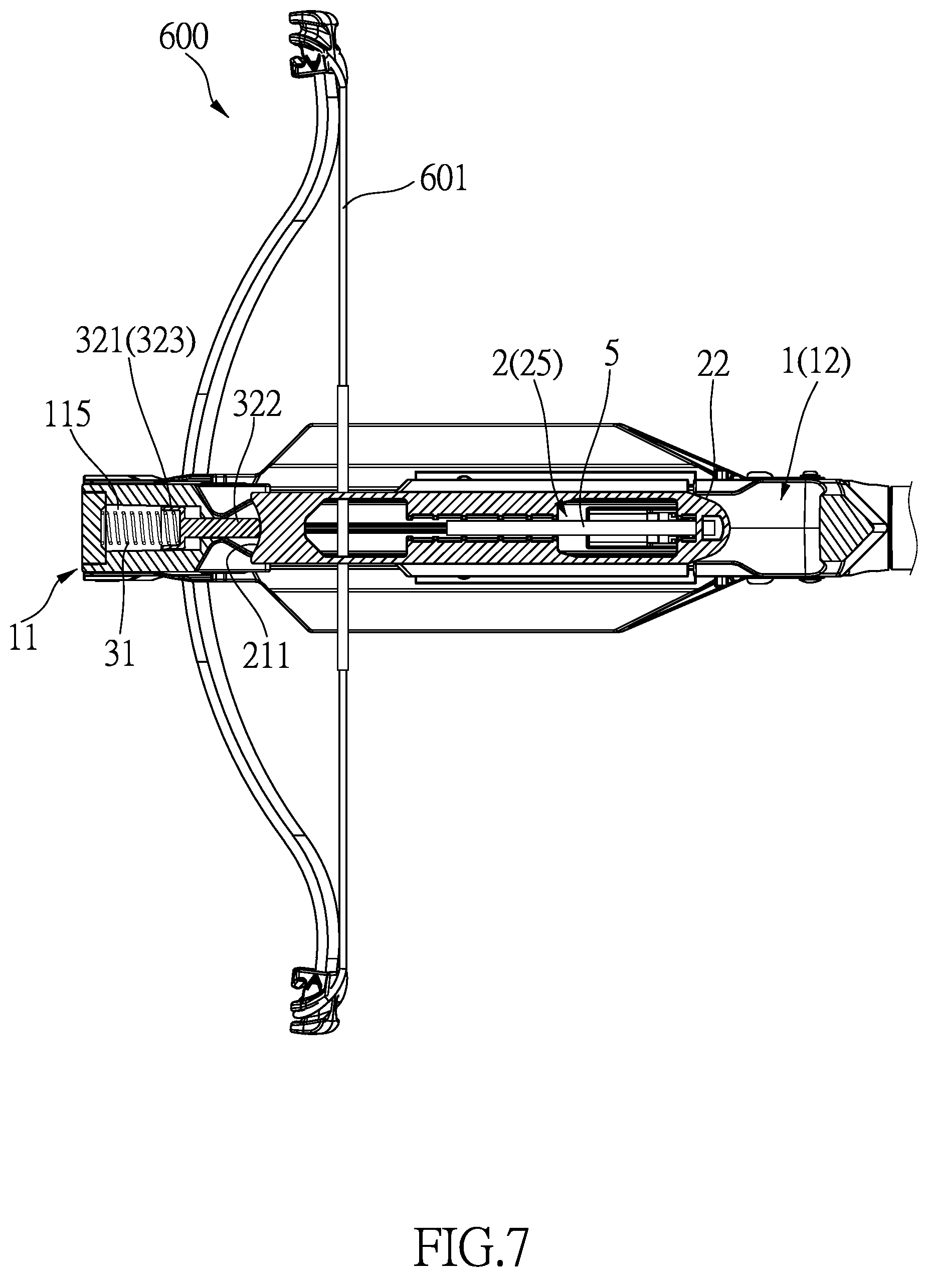 Patent US12422213 Figure 8 – Arrow magazine replacing device