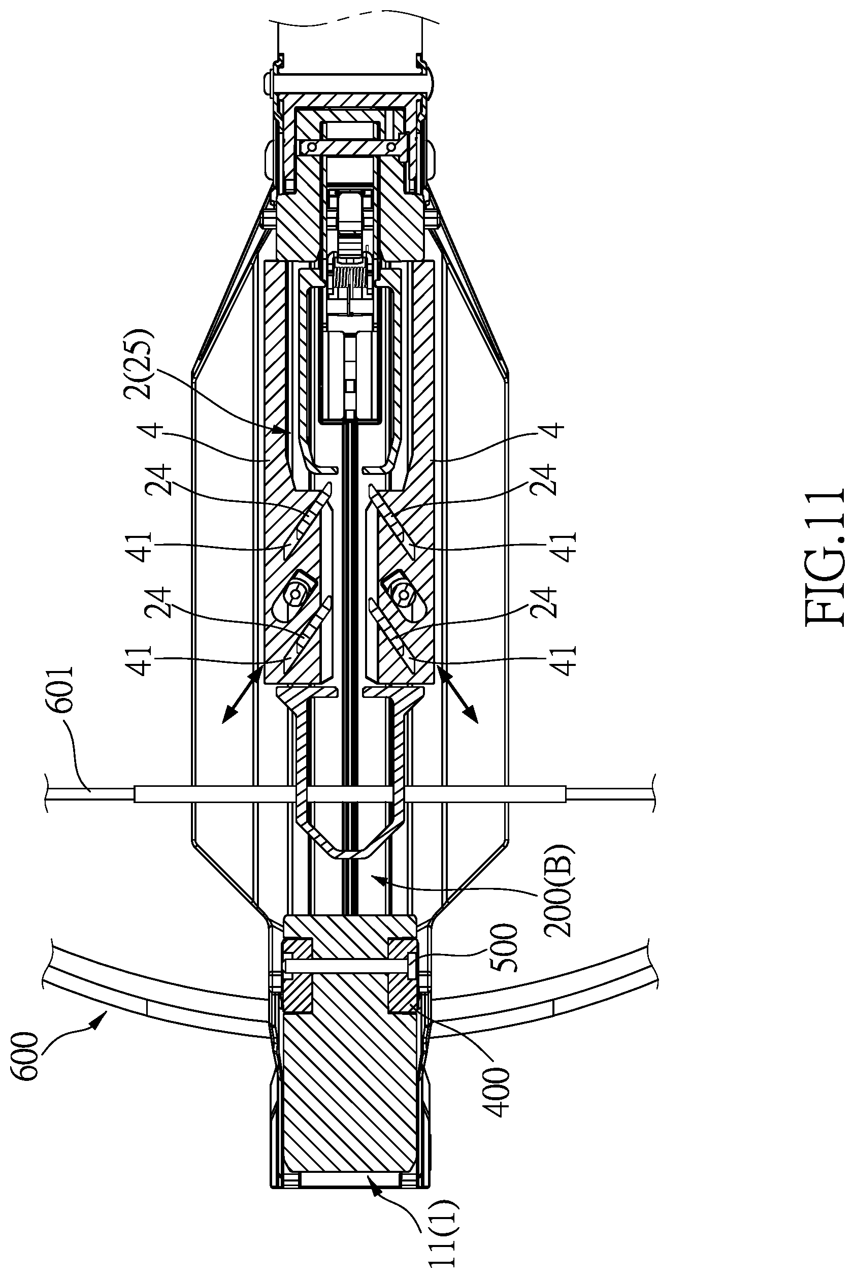 Patent US12422213 Figure 13 – Arrow magazine replacing device