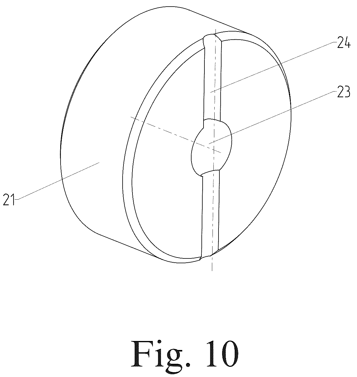 Patent US12422215 Figure 10 – Compressed gas supply device of an air rifle