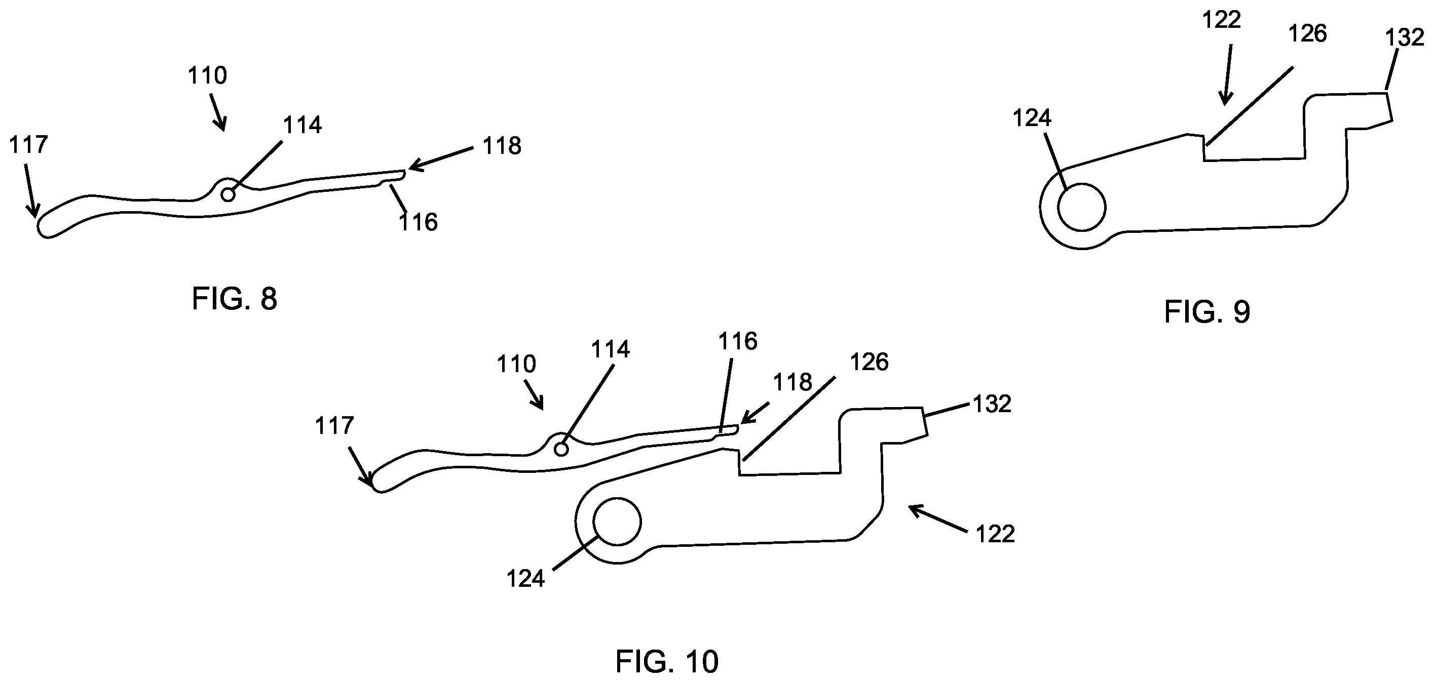 Patent US12422218 Figure 8 – On-board and holster side firearm retention