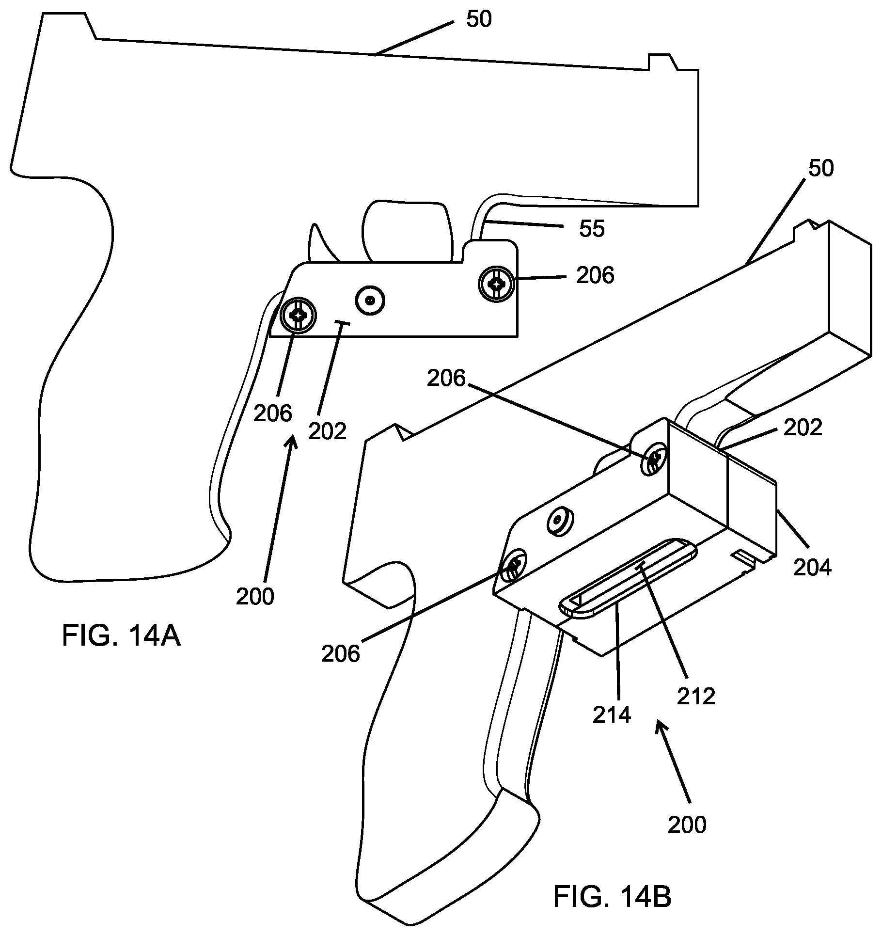 Patent US12422218 Figure 12 – On-board and holster side firearm retention