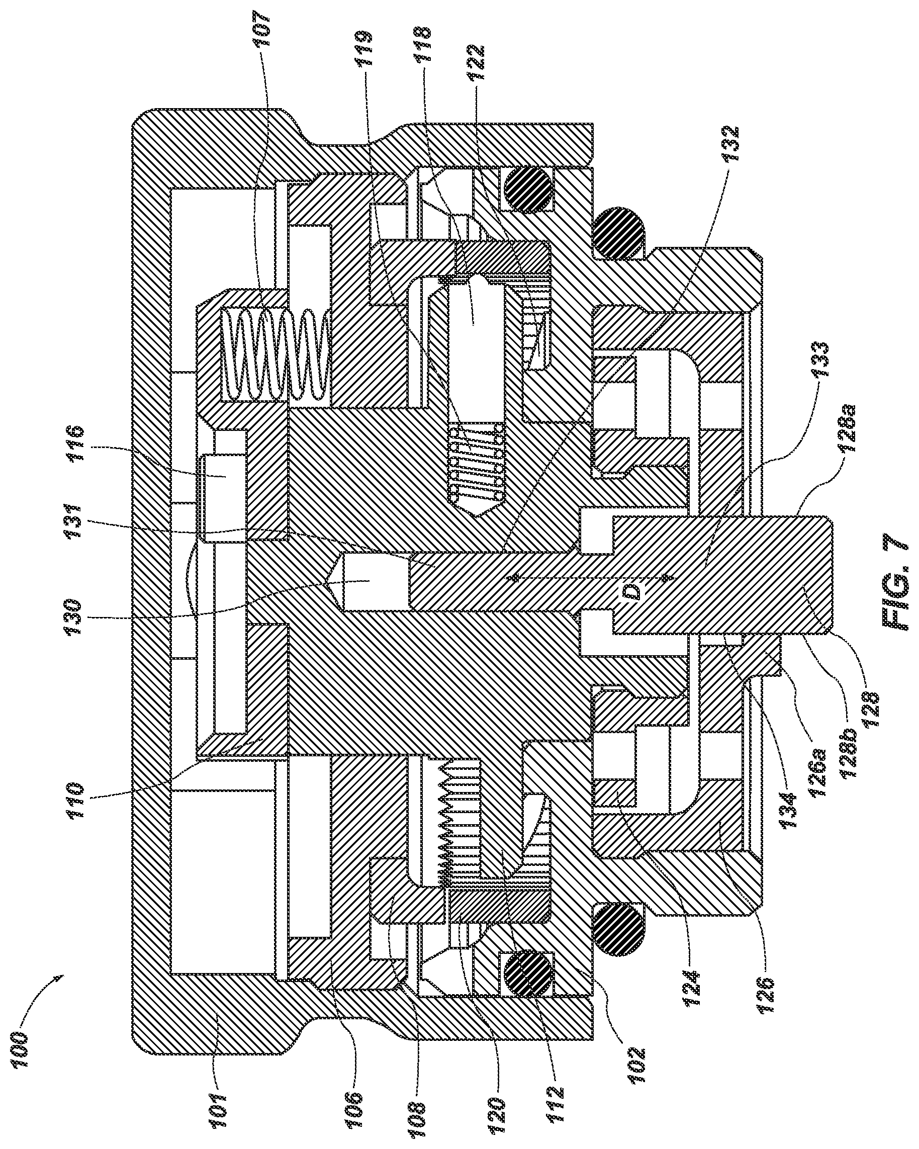 Patent US12422219 Figure 5 – Auto locking turret