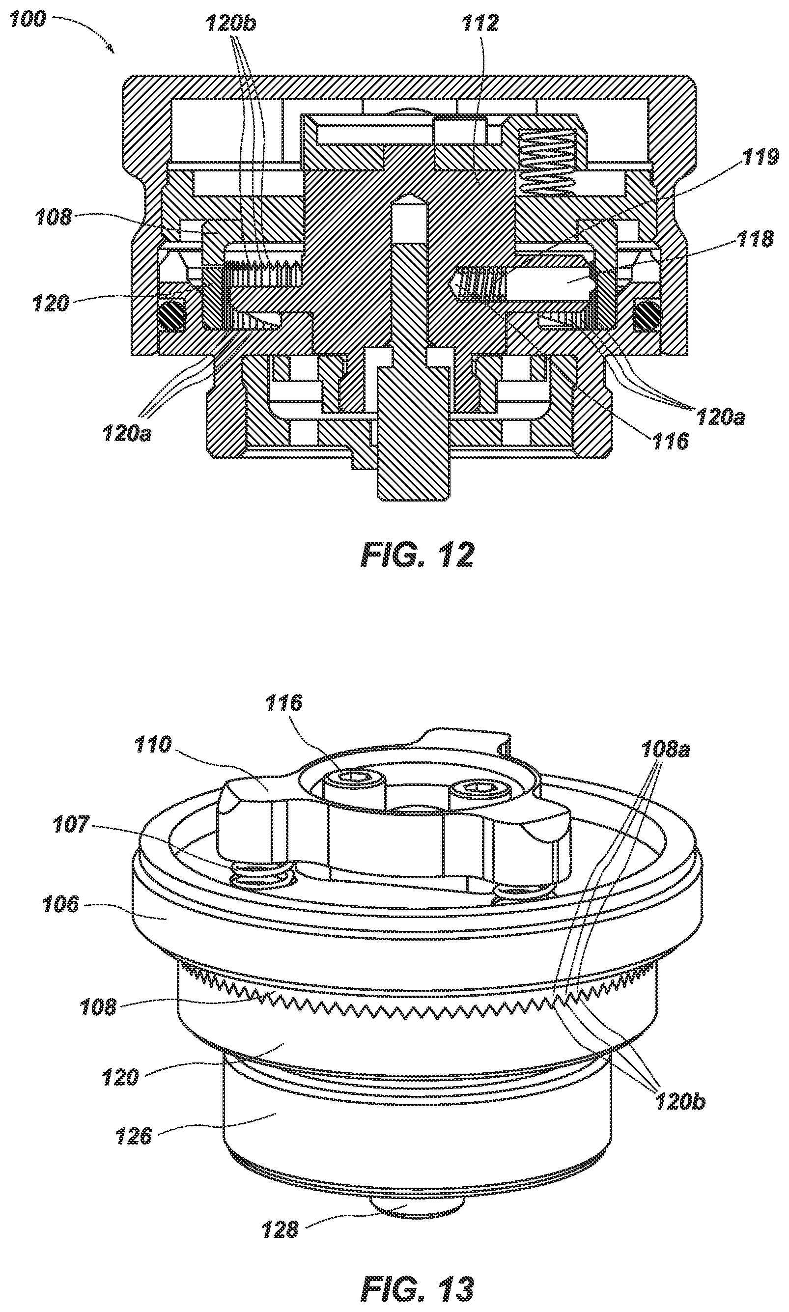 Patent US12422219 Figure 8 – Auto locking turret
