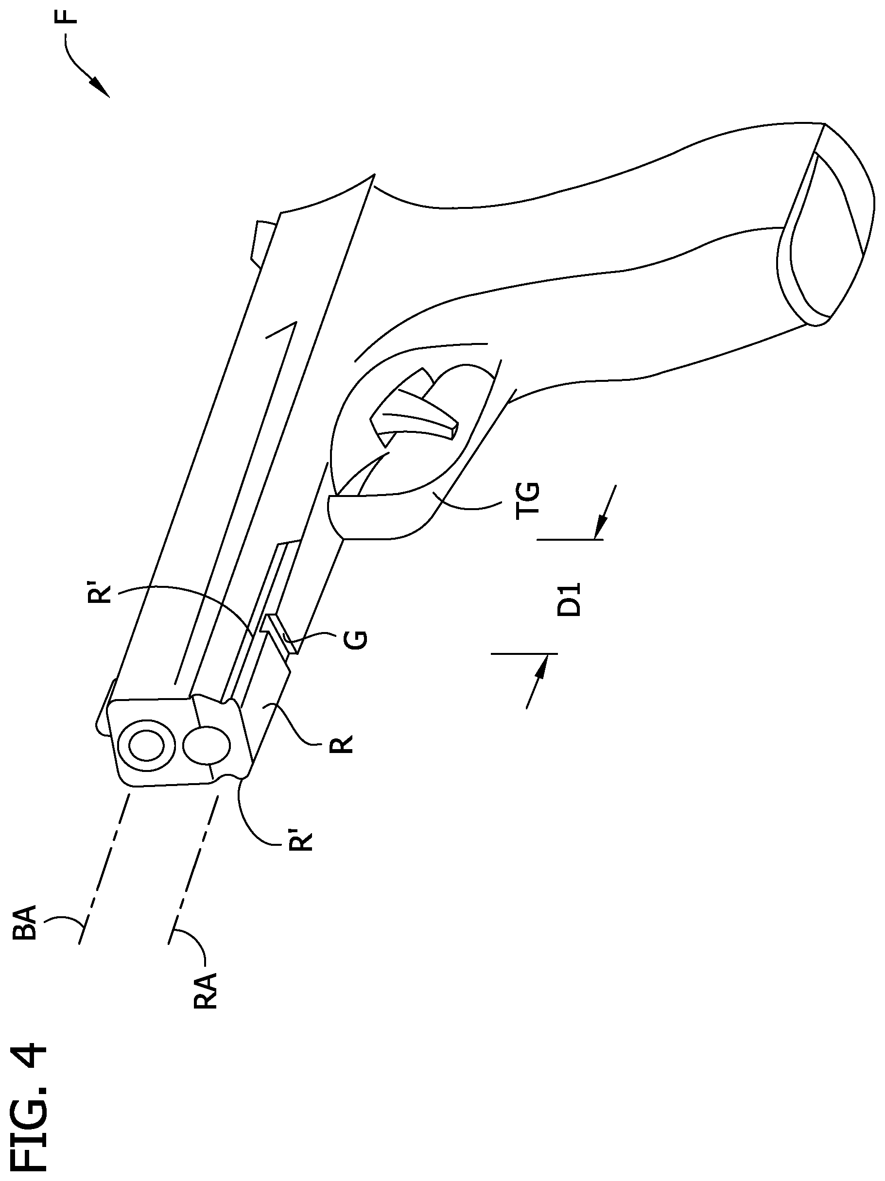 Patent US12422220 Figure 4 – Electronic firearm accessory with light source