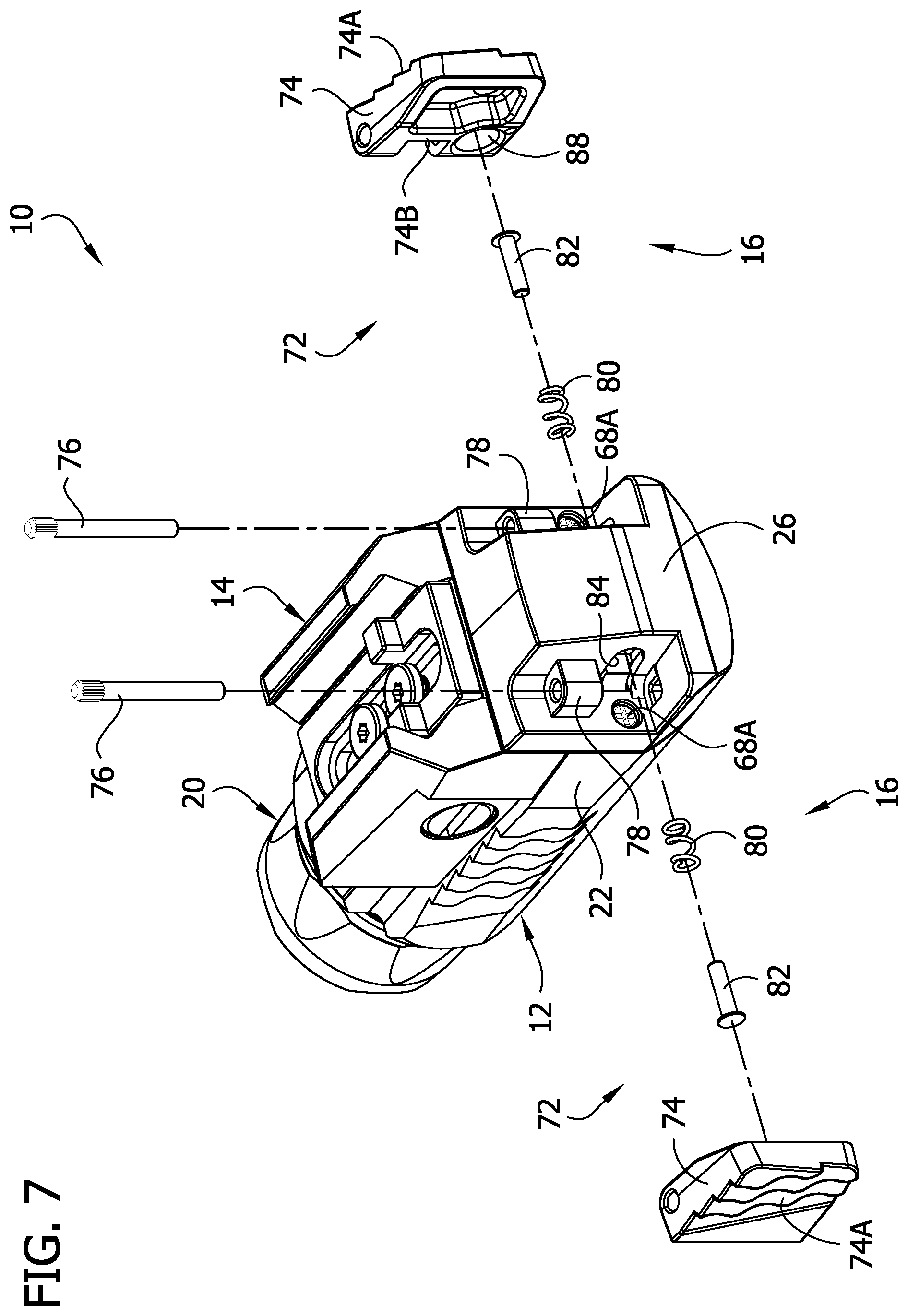 Patent US12422220 Figure 7 – Electronic firearm accessory with light source