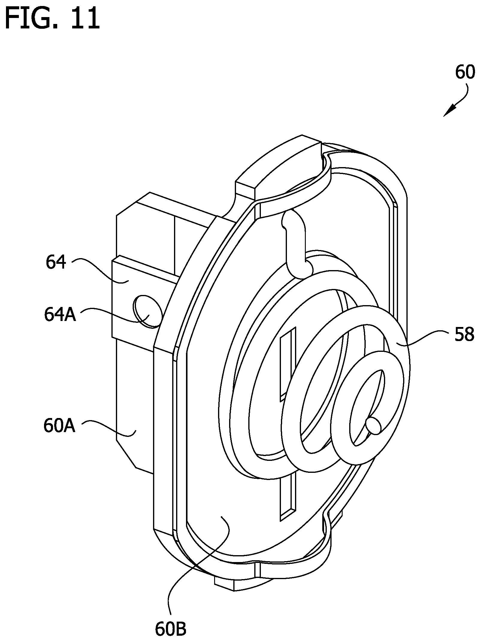 Patent US12422220 Figure 11 – Electronic firearm accessory with light source