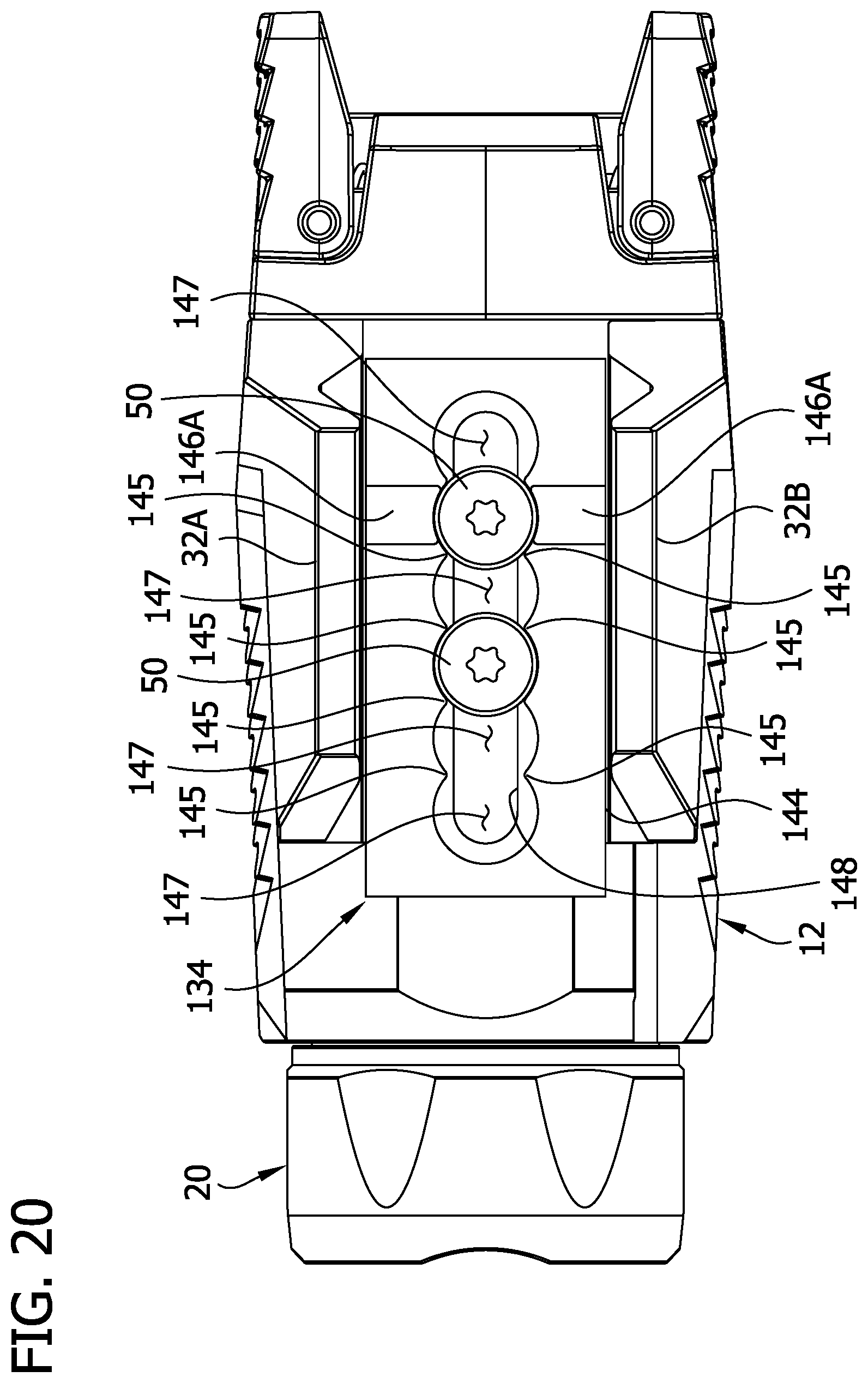 Patent US12422220 Figure 20 – Electronic firearm accessory with light source