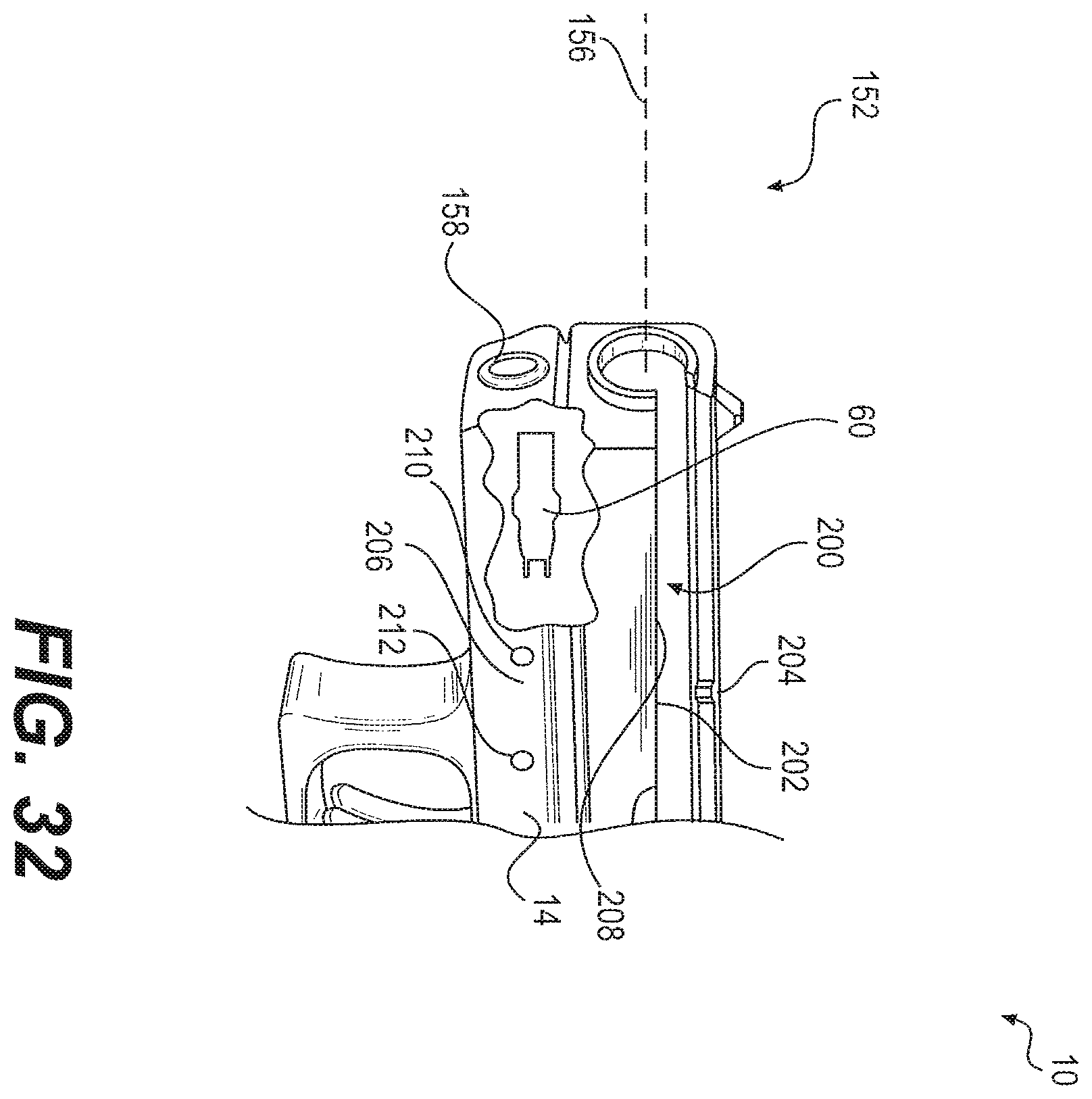 Patent US12422221 Figure 12 – Firearm laser sight alignment assembly