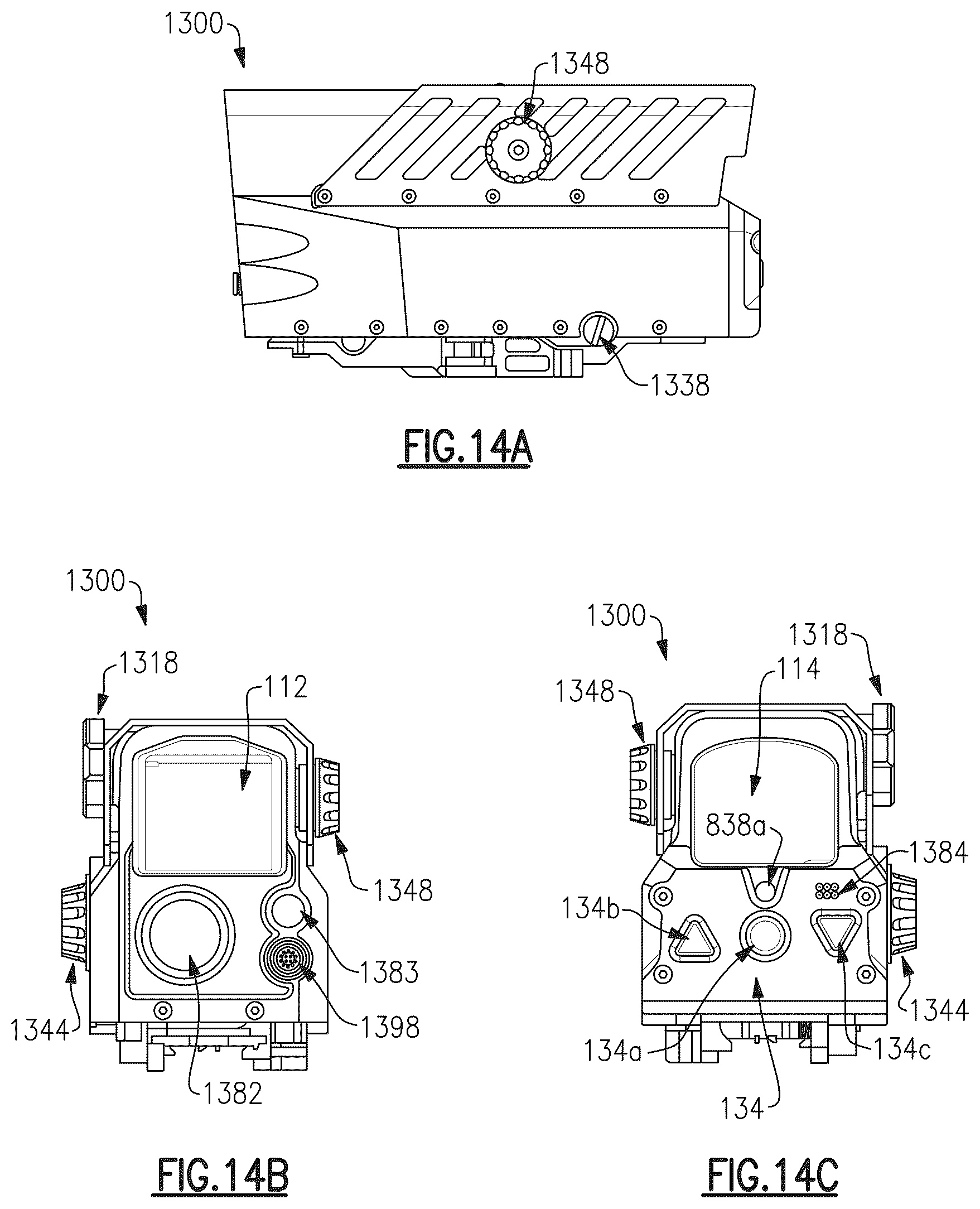 Patent US12422222 Figure 13 – Weapon system with multi-function single-view scope