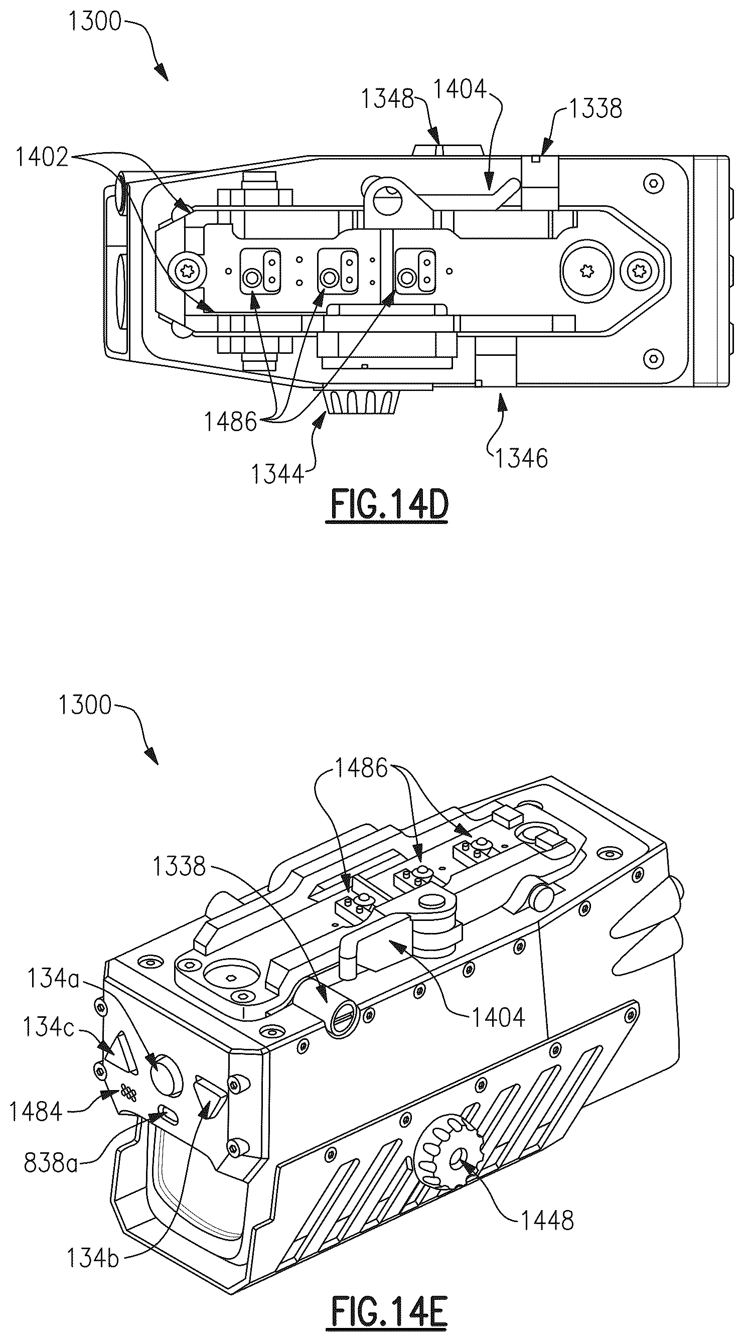 Patent US12422222 Figure 14 – Weapon system with multi-function single-view scope