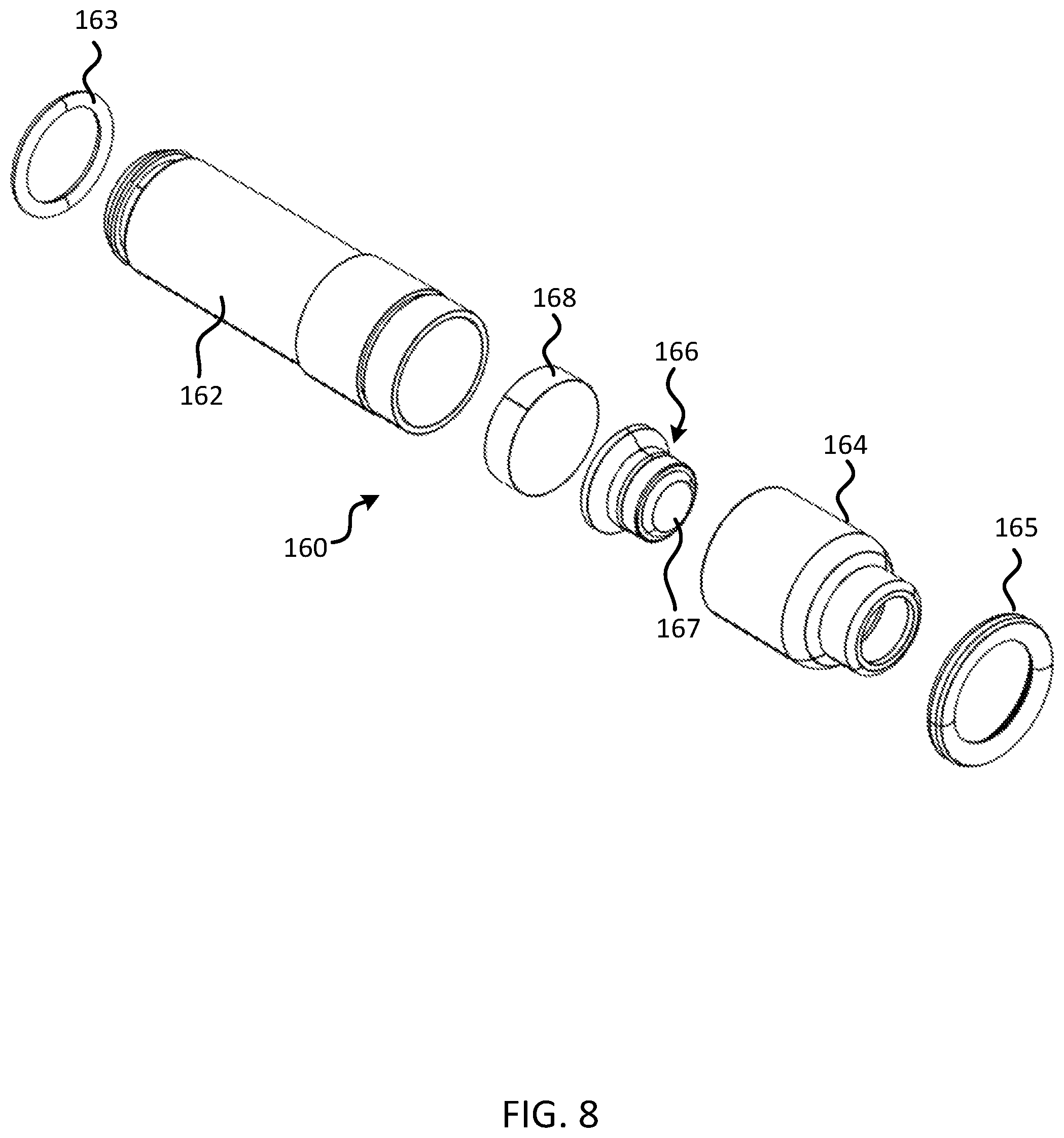 Patent US12422224 Figure 9 – Shooting simulation device for pneumatic guns