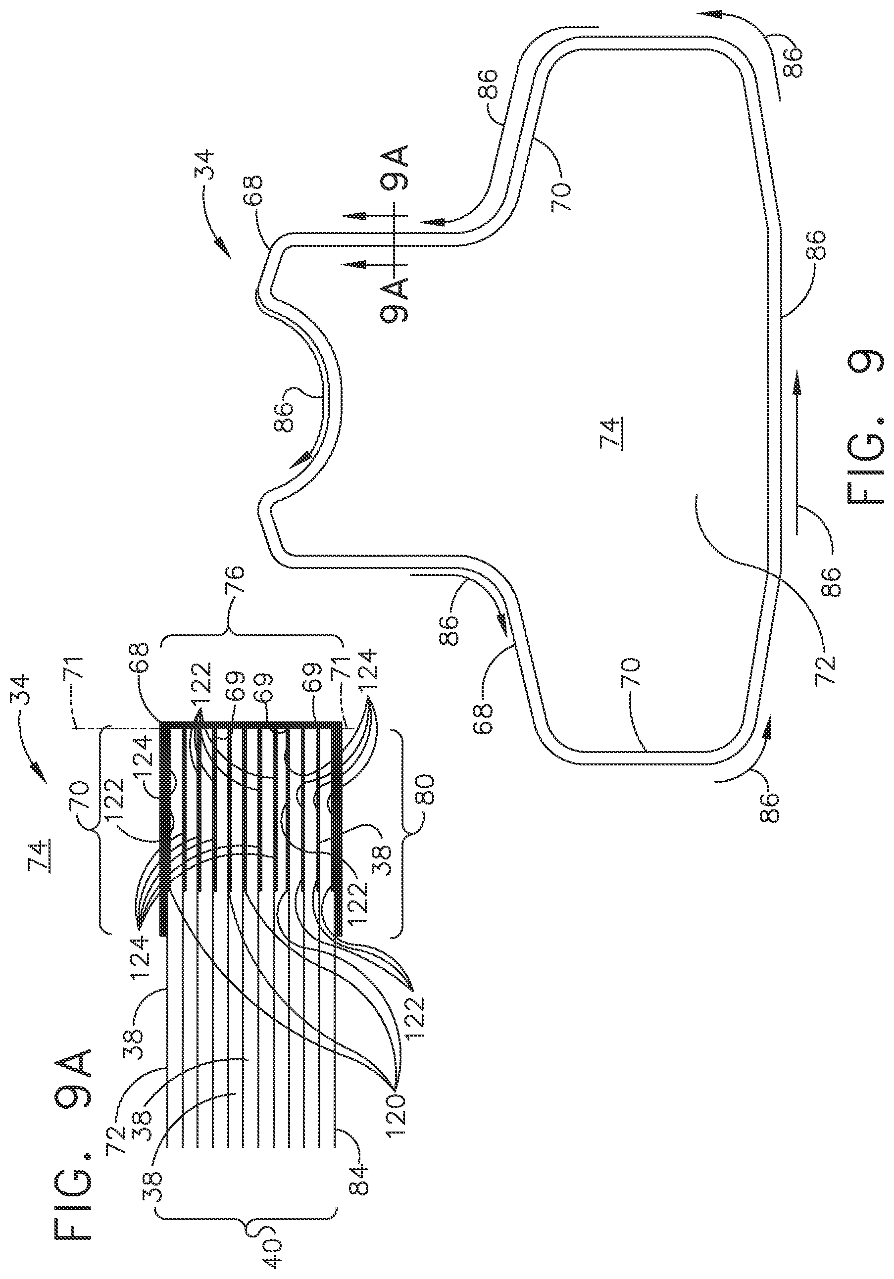Patent US12422226 Figure 8 – Ballistic resistant panel edge enhanced integrity