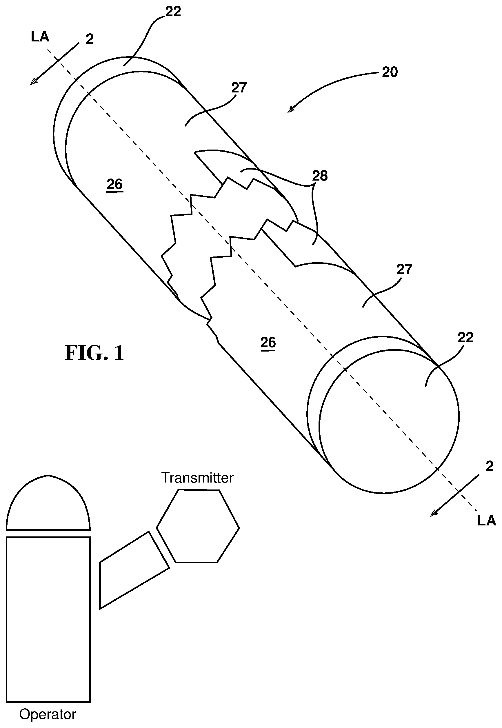 Patent US12422227 Figure 1 – Payload delivery apparatus