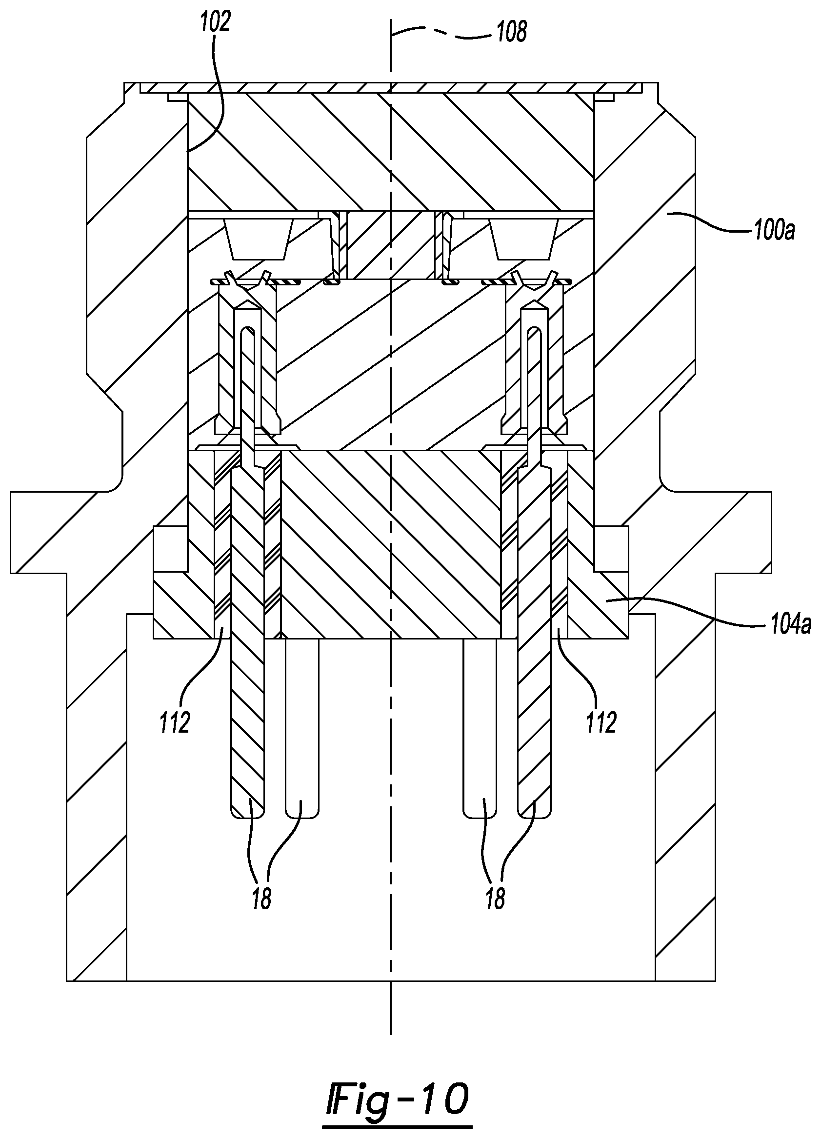 Patent US12422229 Figure 5 – Initiator assembly having an initiator cartridge and method for constructing an initiator assembly