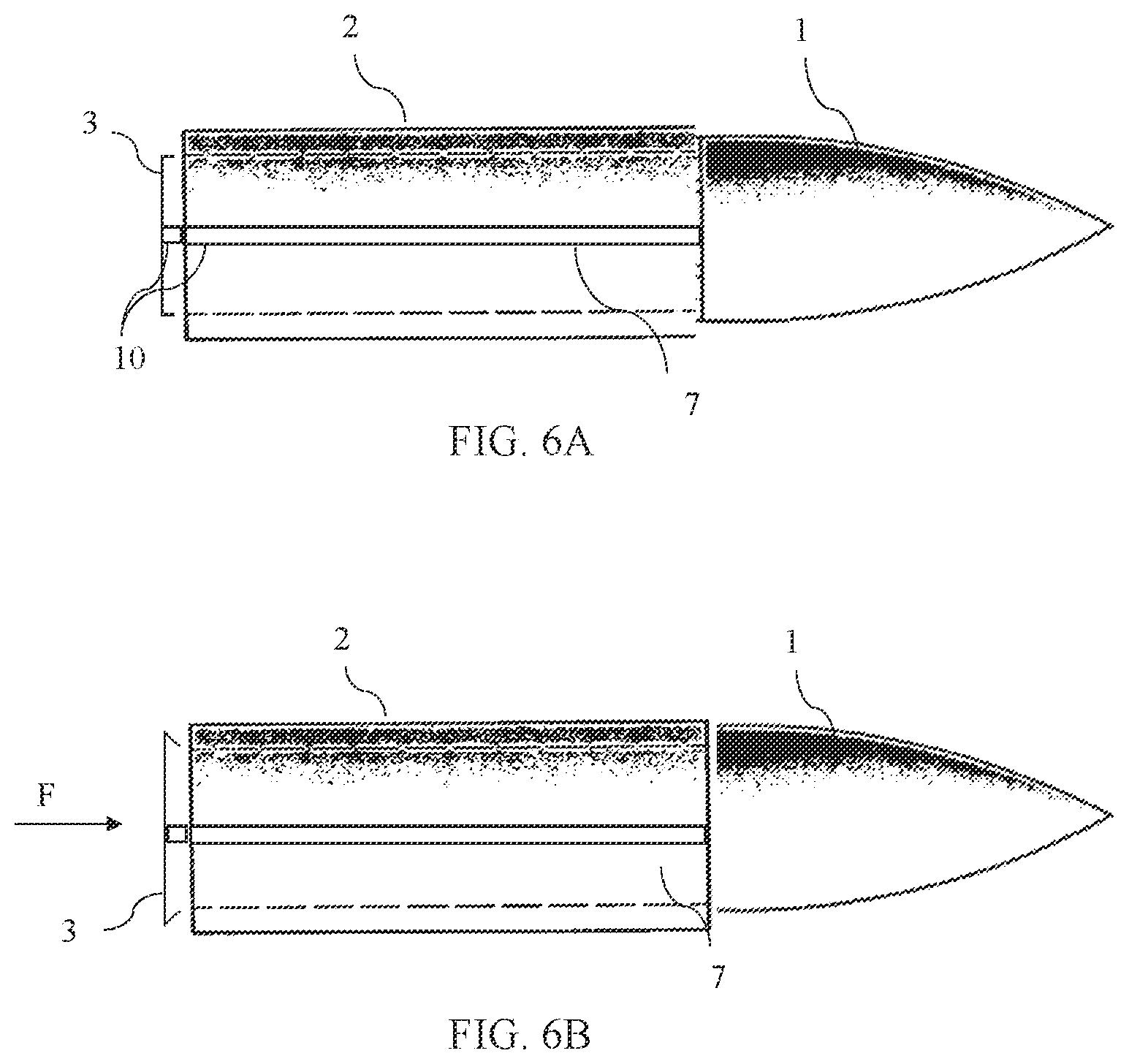 Patent US12422231 Figure 6 – Spinning projectile